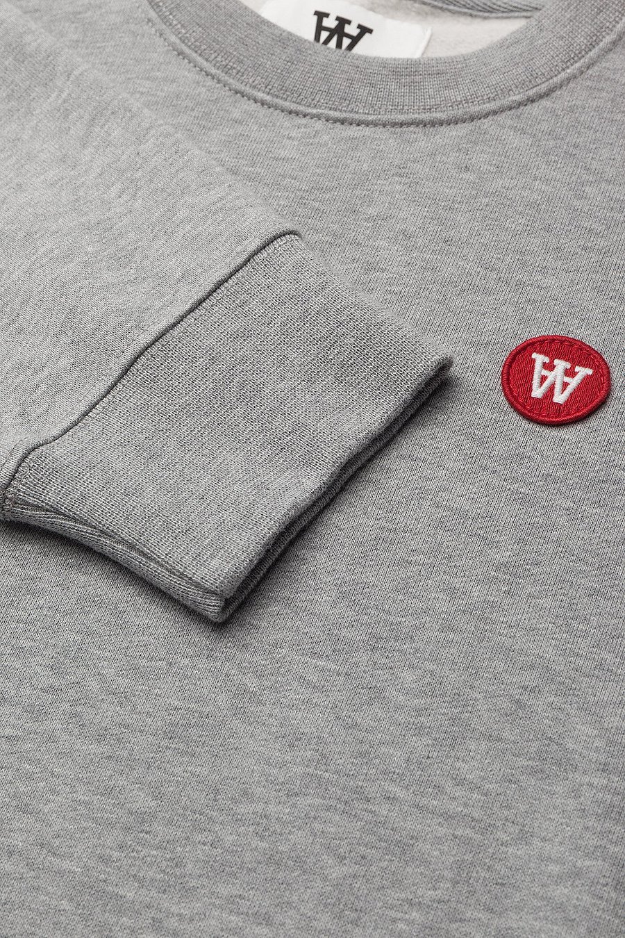 WOOD WOOD - Jess sweatshirt - sweatshirts - grey melange - 2