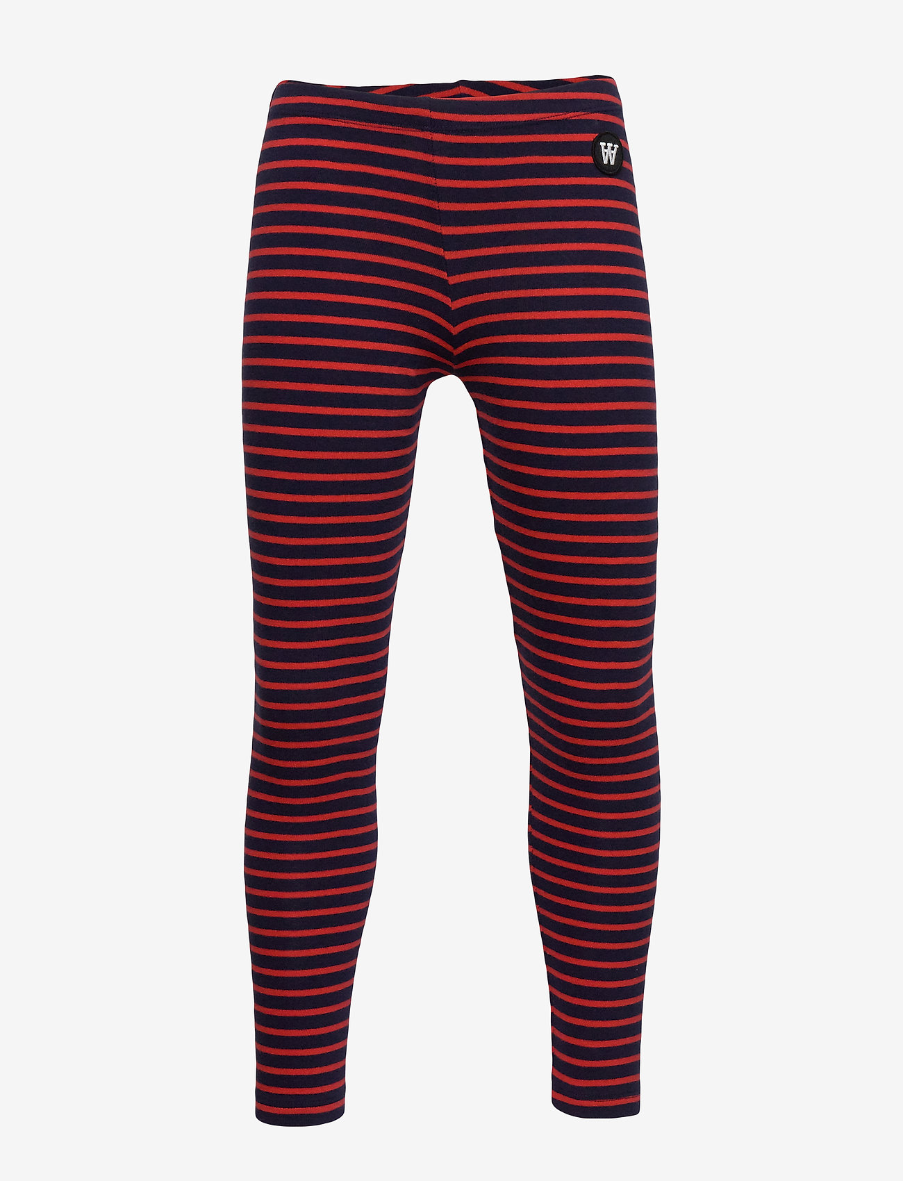 WOOD WOOD - Ira kids leggings - leggings - navy/red stripes - 0