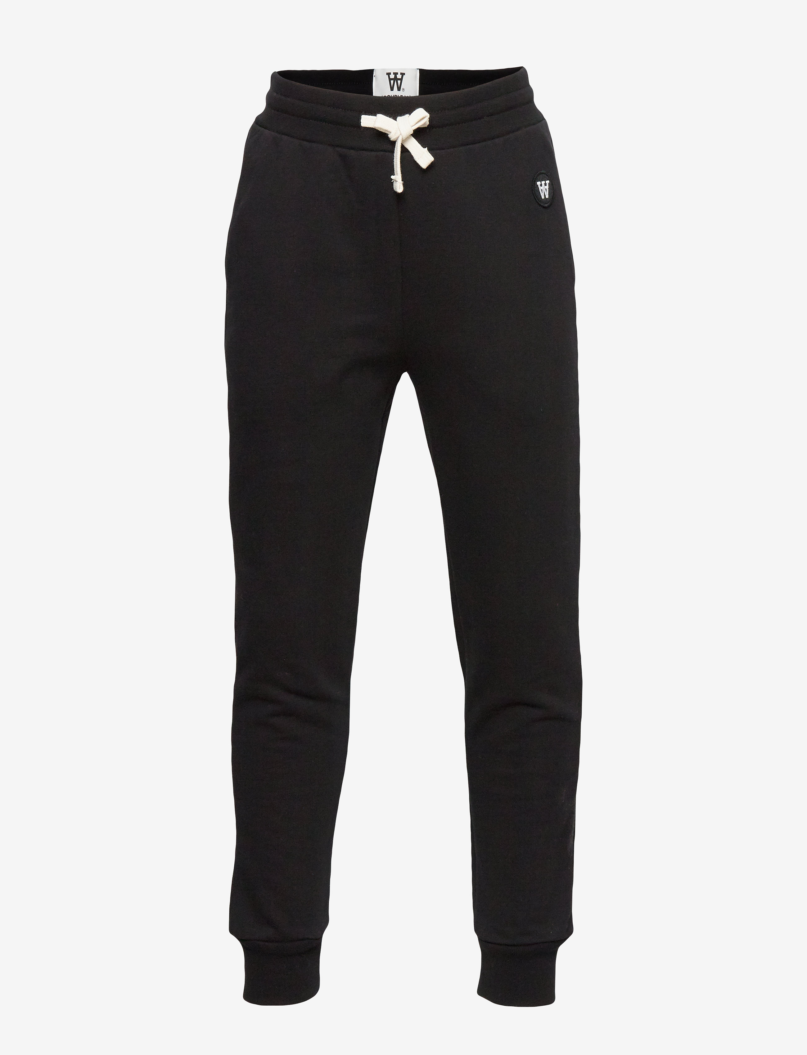 WOOD WOOD Ran kids joggers GOTS - Sweatpants - BLACK / black