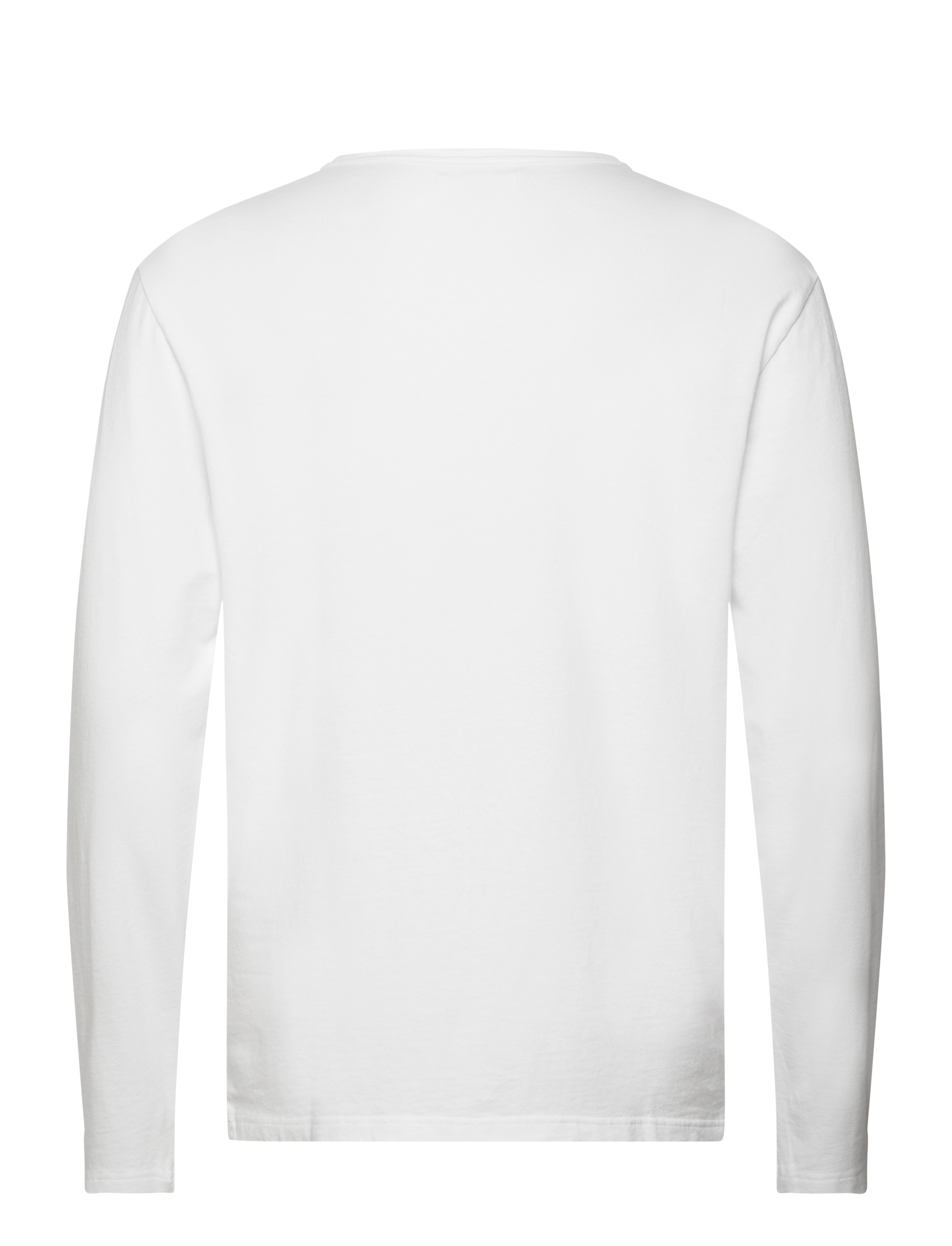 WOOD WOOD - Mel long sleeve GOTS - långärmade t-shirts - bright white - 1