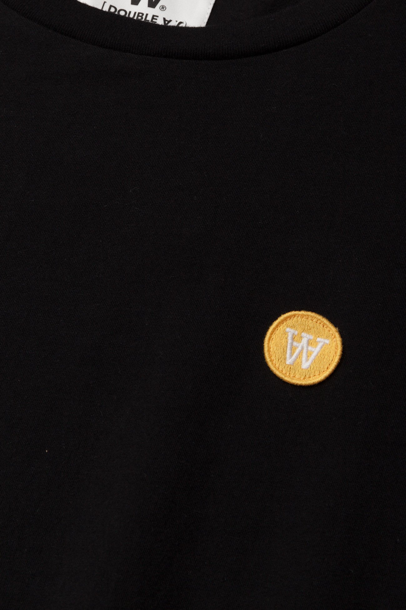 DOUBLE A BY W.W. - Ace T-shirt GOTS - black - 2