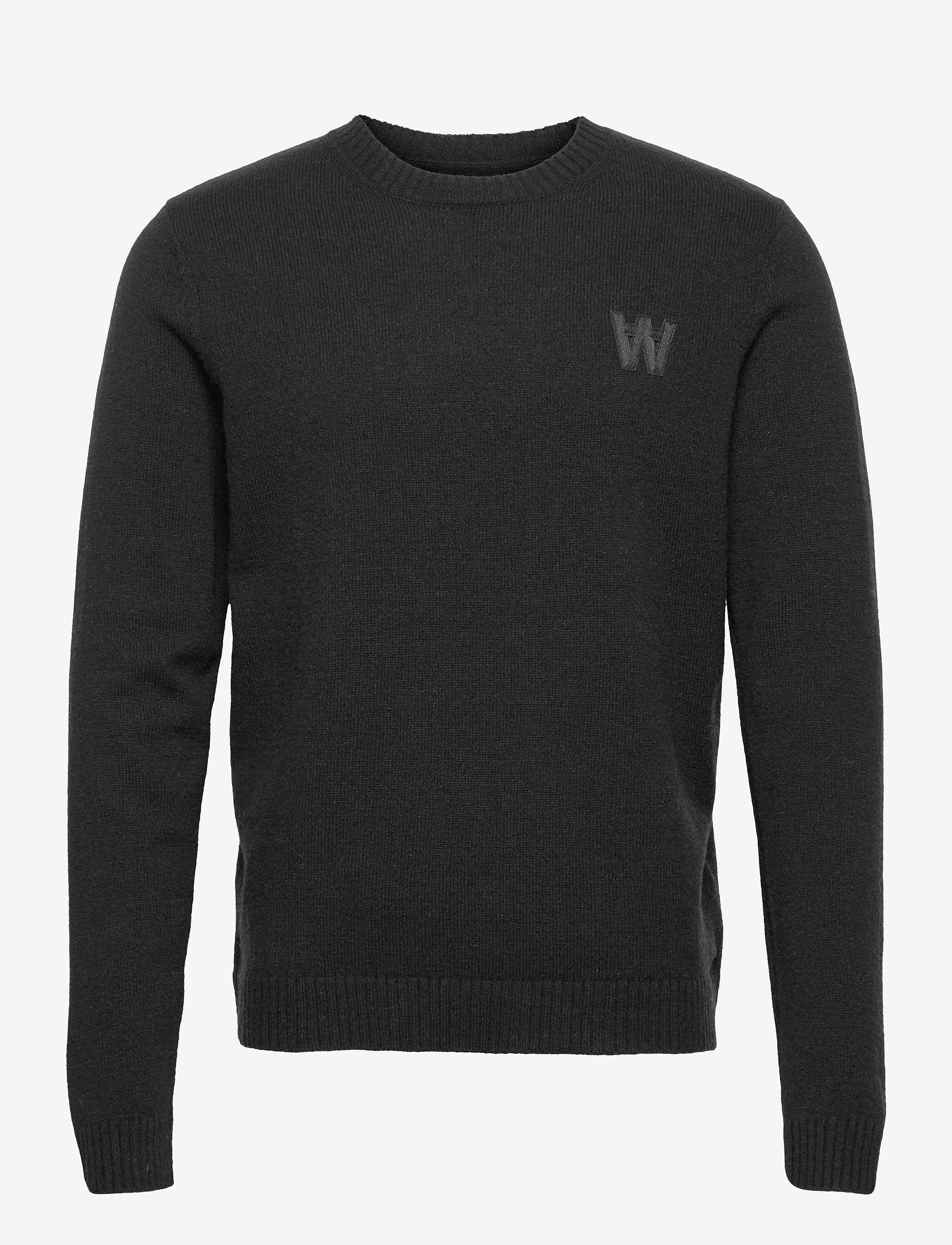 Double A by Wood Wood - Kevin lambswool jumper - black - 0