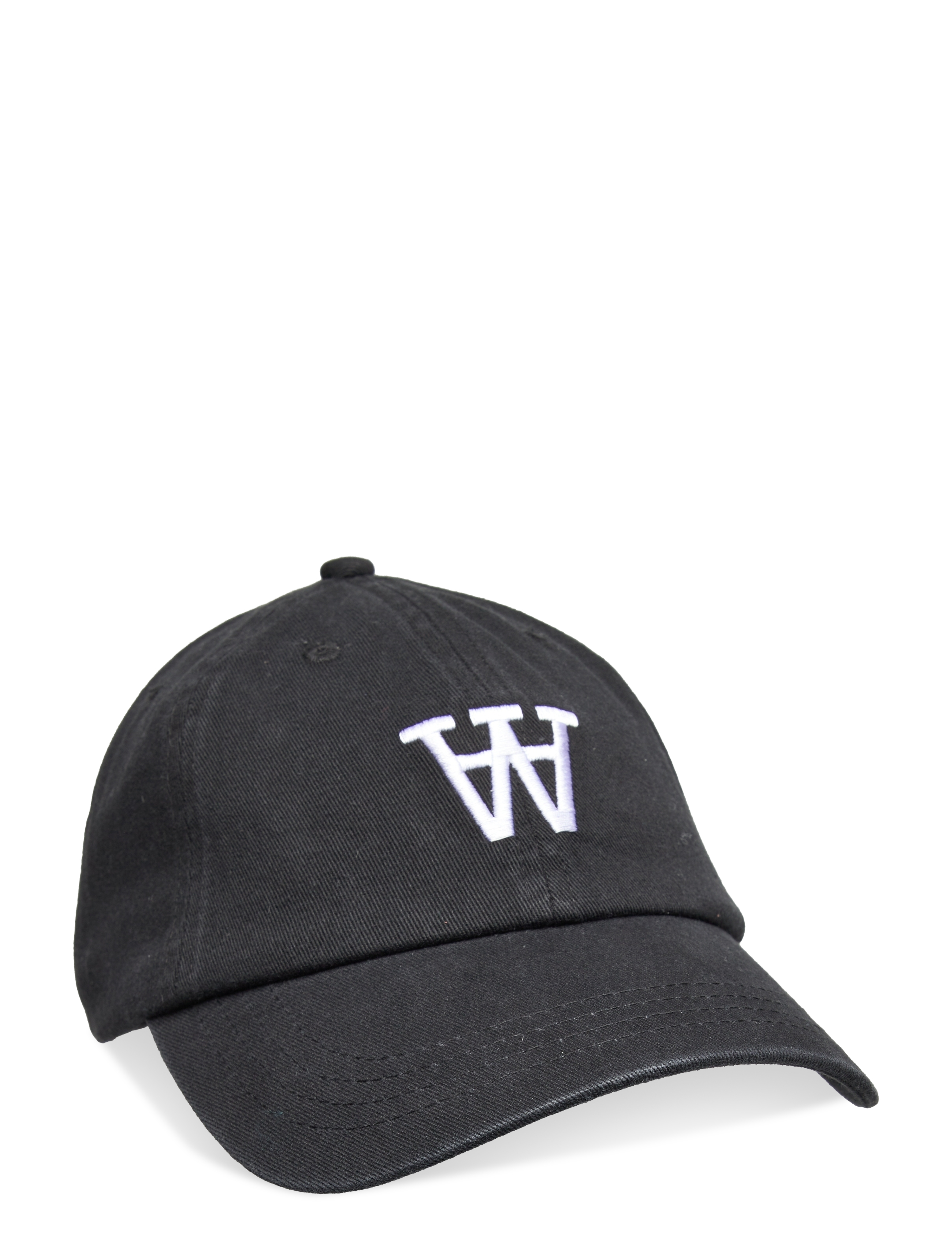 WOOD Eli Aa Cap, One Size, Headwear, Schwarz - Caps, Männerswear