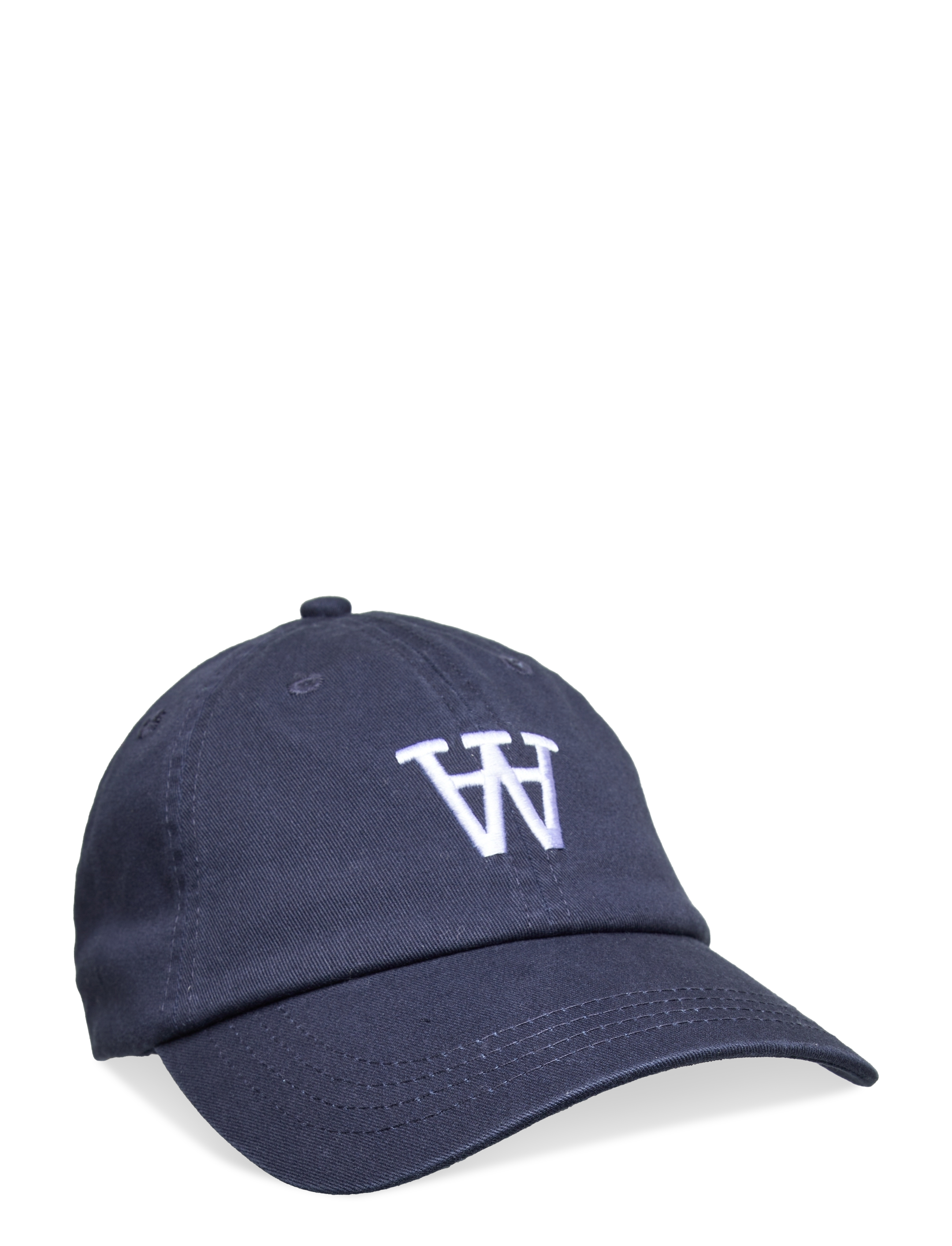 WOOD Eli Aa Cap, One Size, Headwear, Marineblau - Caps, Männerswear