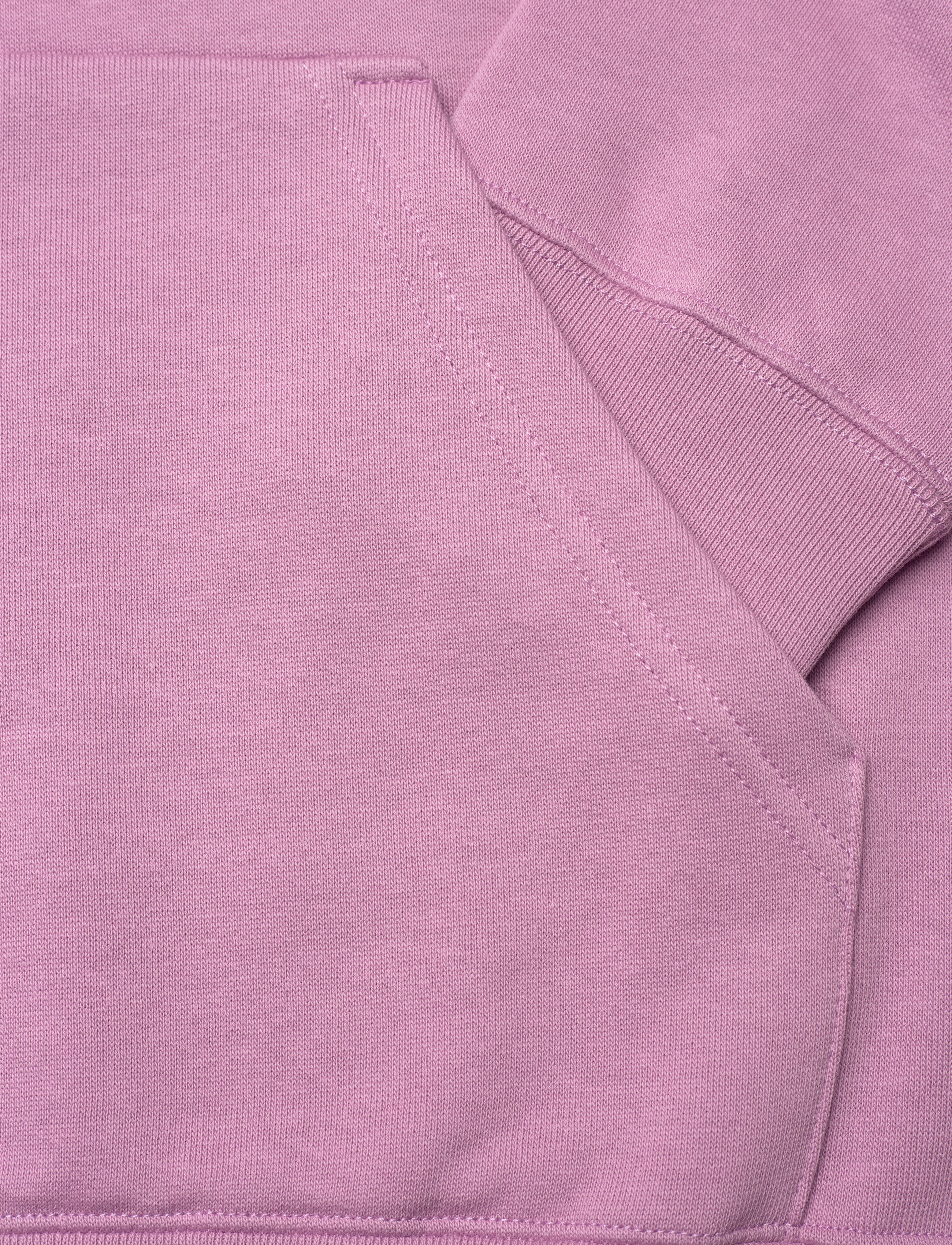 DOUBLE A BY W.W. - Jenn stacked logo hoodie - rosy lavender - 3