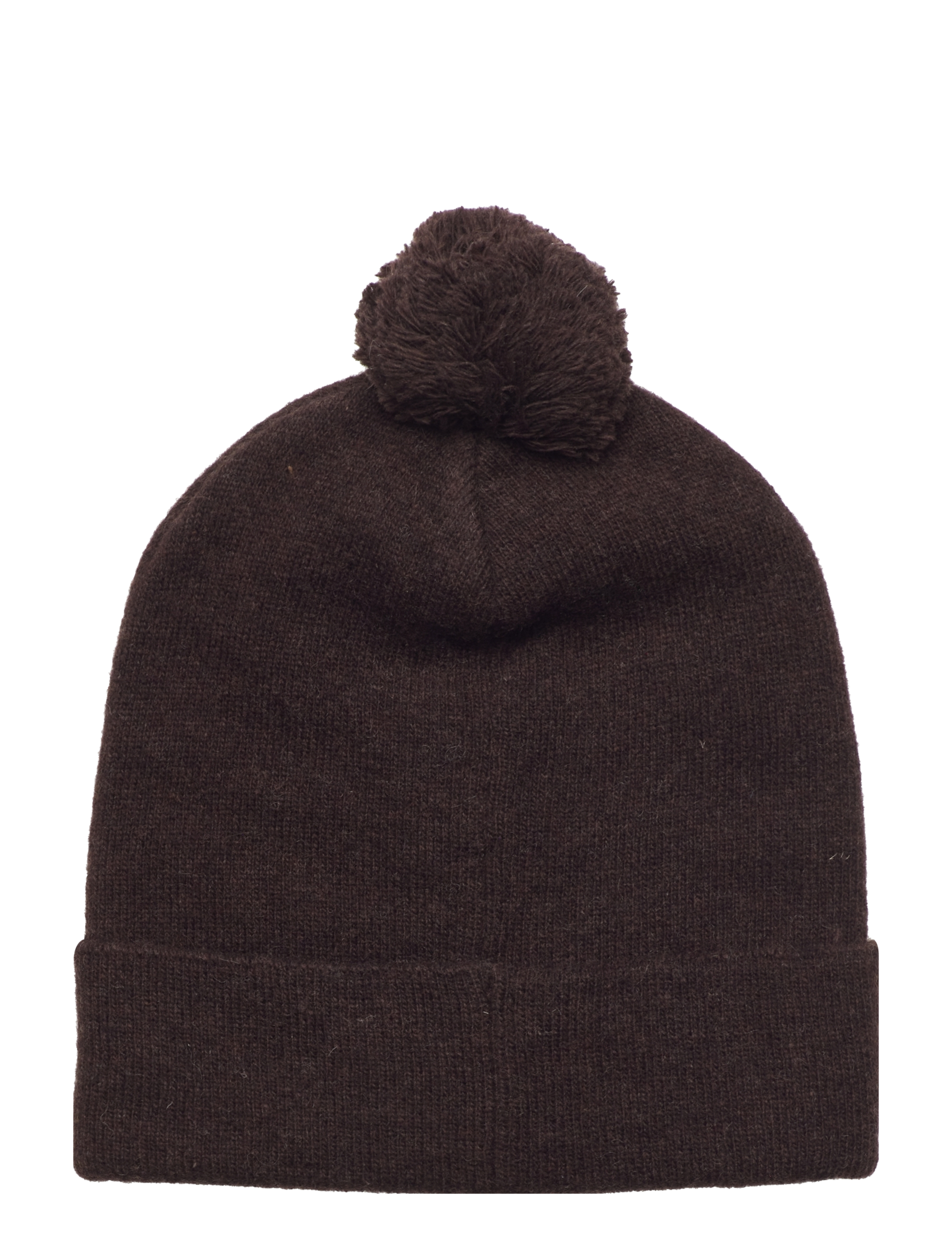 WOOD WOOD - Kai kids pom pom beanie - czapka beanie - black coffee - 1