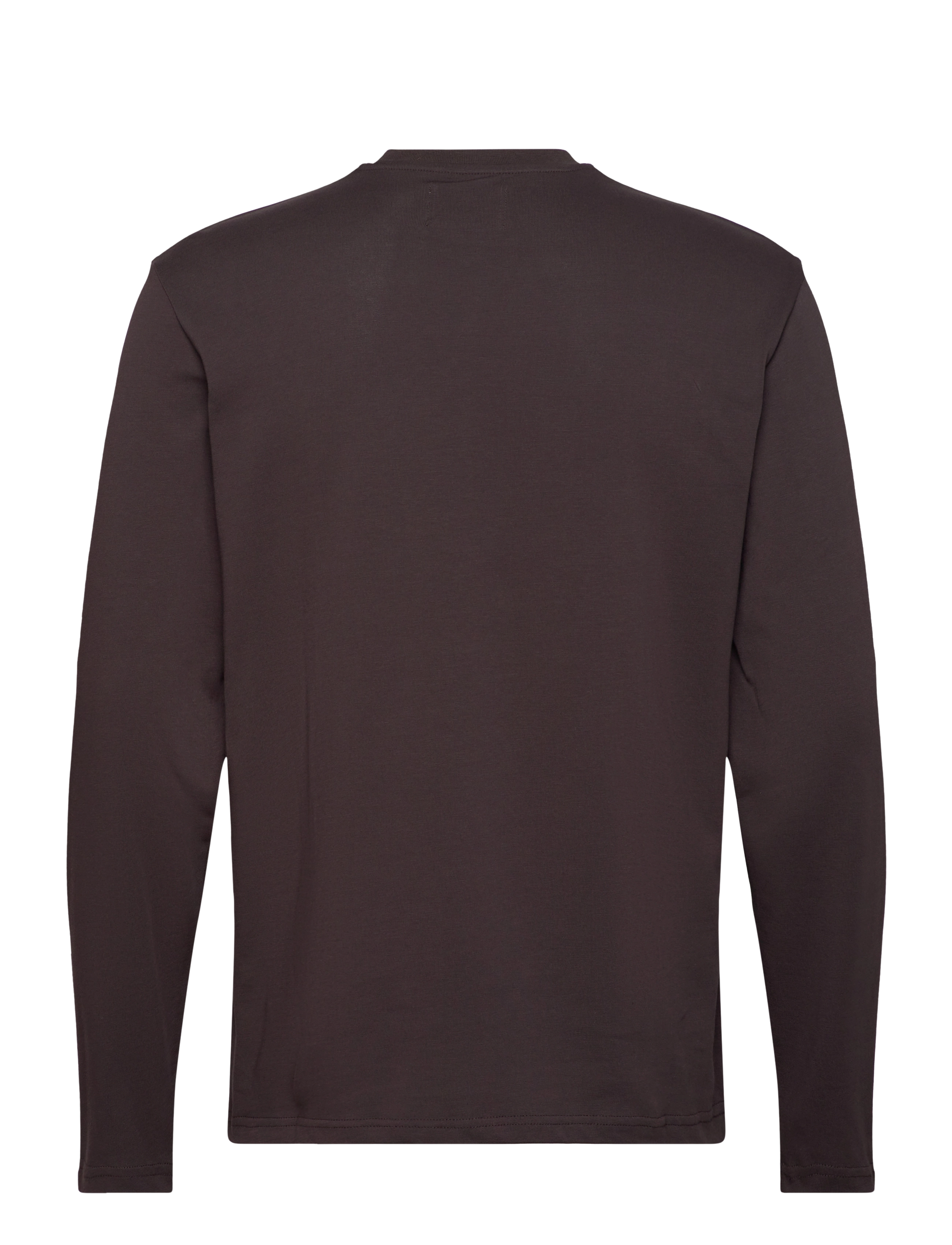WOOD WOOD - WWMel big print longsleeve GOTS - black coffee - 1