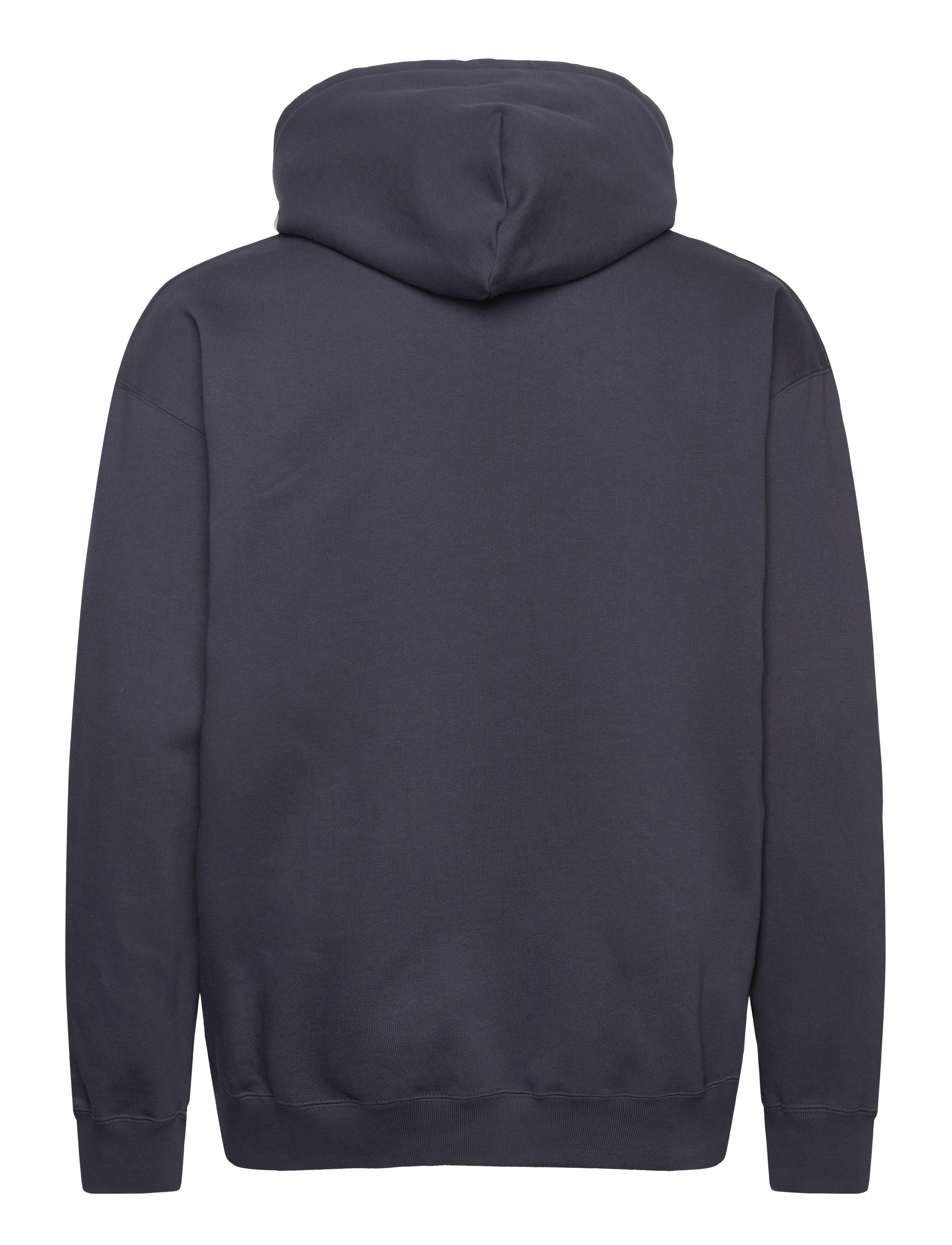 DOUBLE A BY W.W. - Cass AA Moss Embroidery hoodie - eternal blue - 1