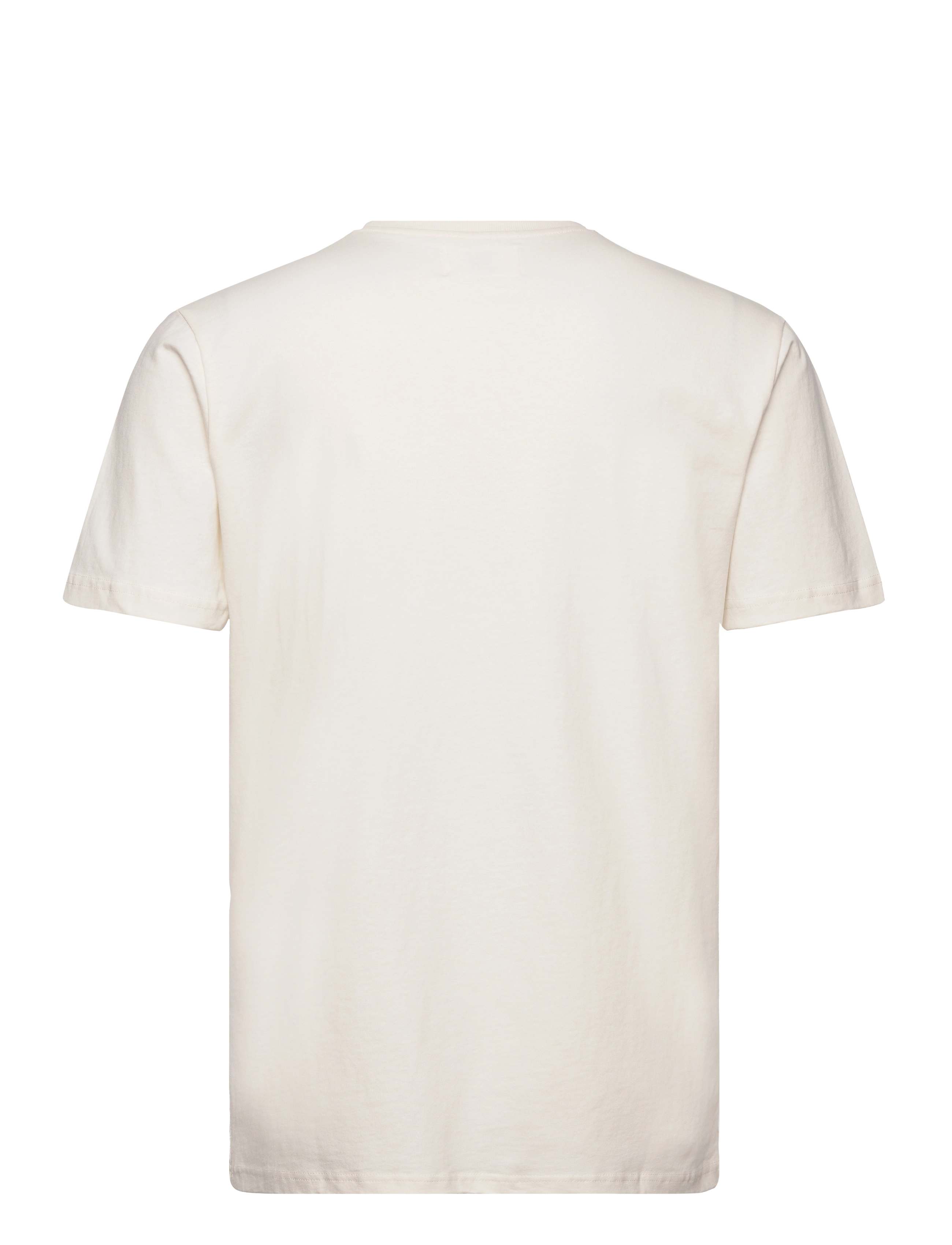 DOUBLE A BY W.W. - Ace Script & Badge T-shirt - off-white - 1