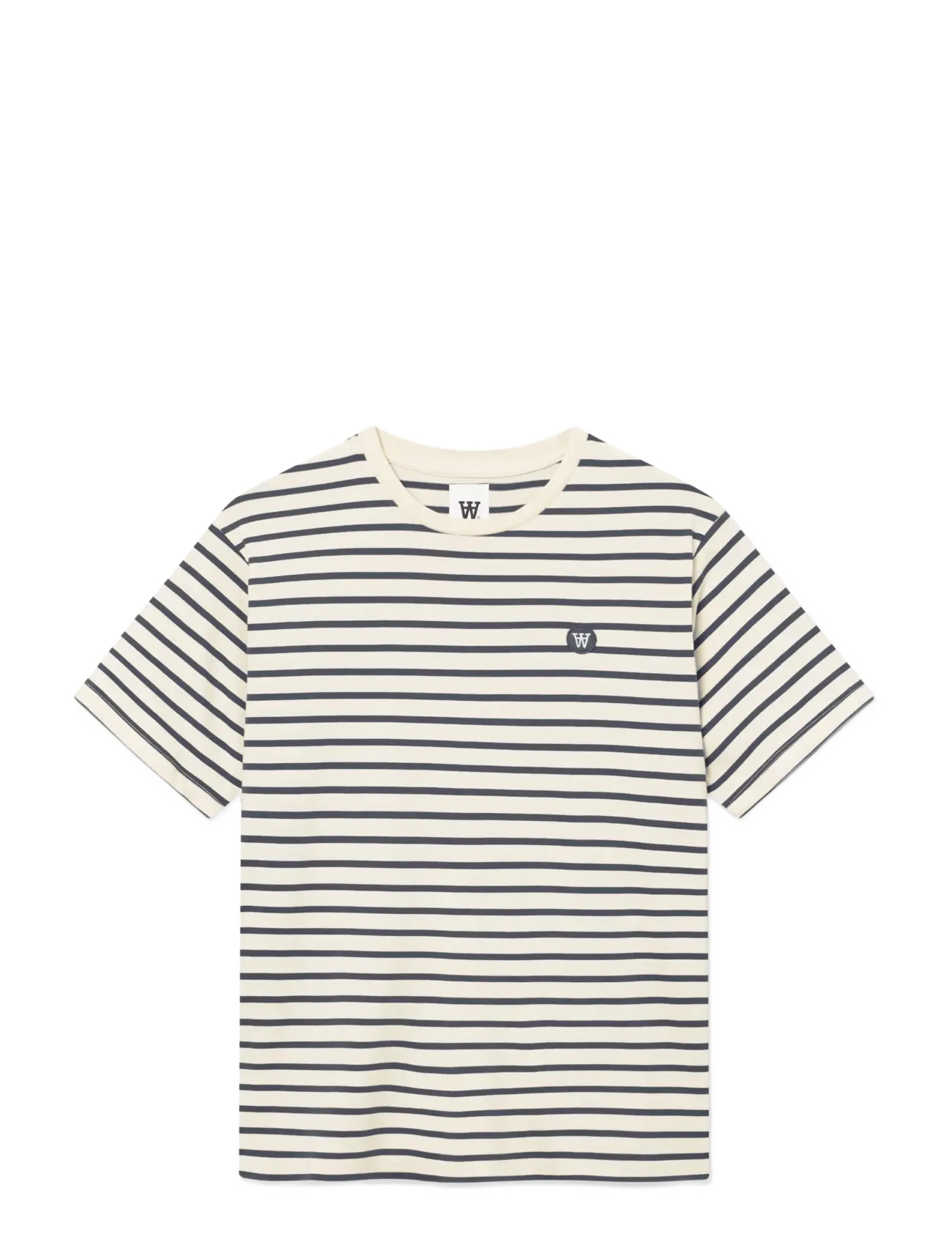 WOOD WOOD - WWAce Stripe - kortærmede t-shirts - outer space - 1