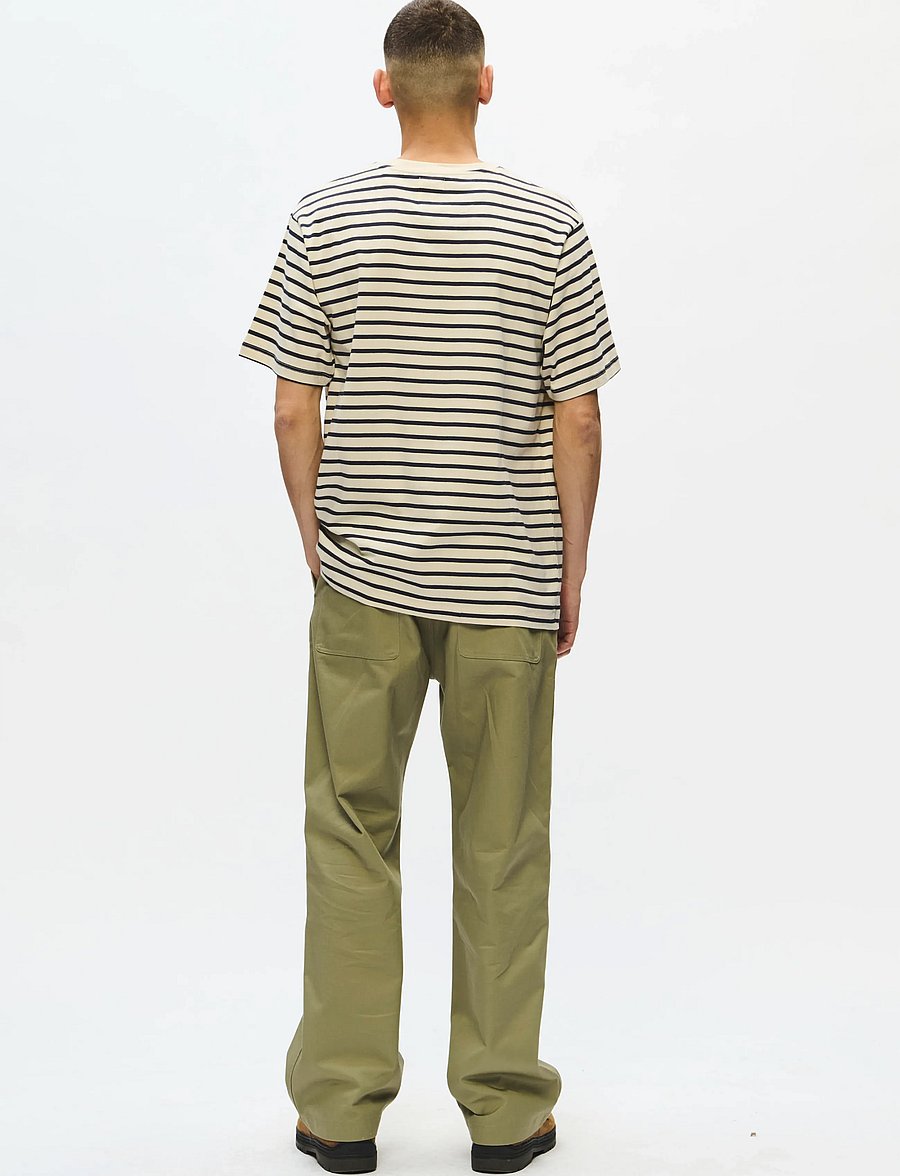 WOOD WOOD - WWAce Stripe - kortärmade t-shirts - outer space - 4