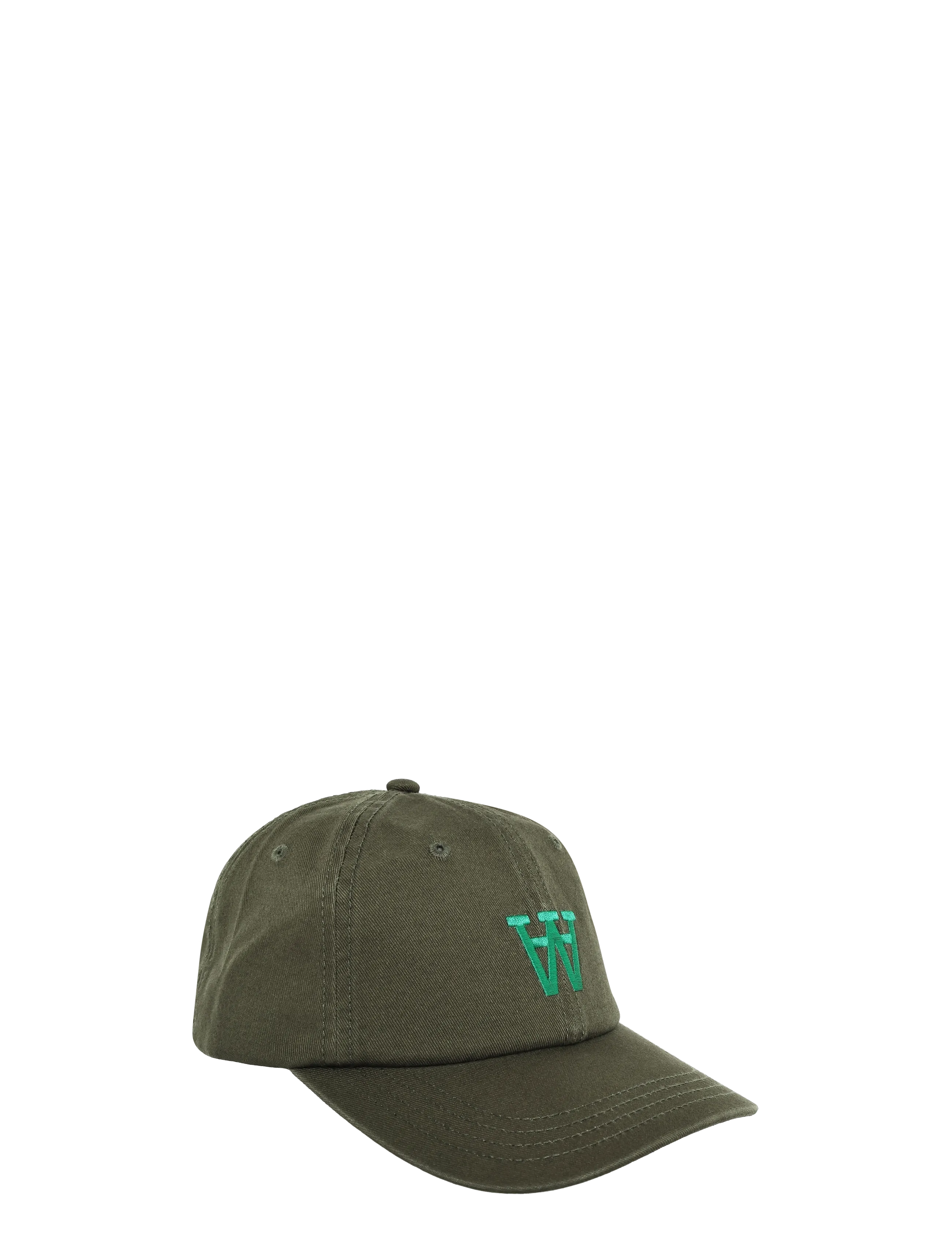 WOOD WOOD WWEli - Kappen - ARMY GREEN / khaki/green