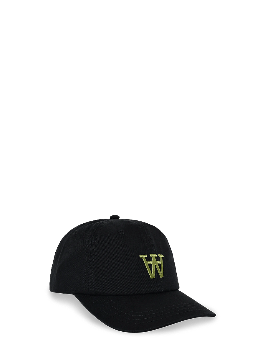 WOOD WOOD - WWEli - kepsar - black w/ green - 1
