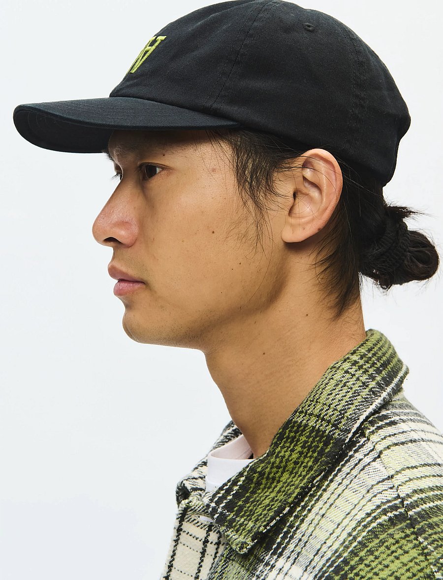 WOOD WOOD - WWEli - kepsar - black w/ green - 3
