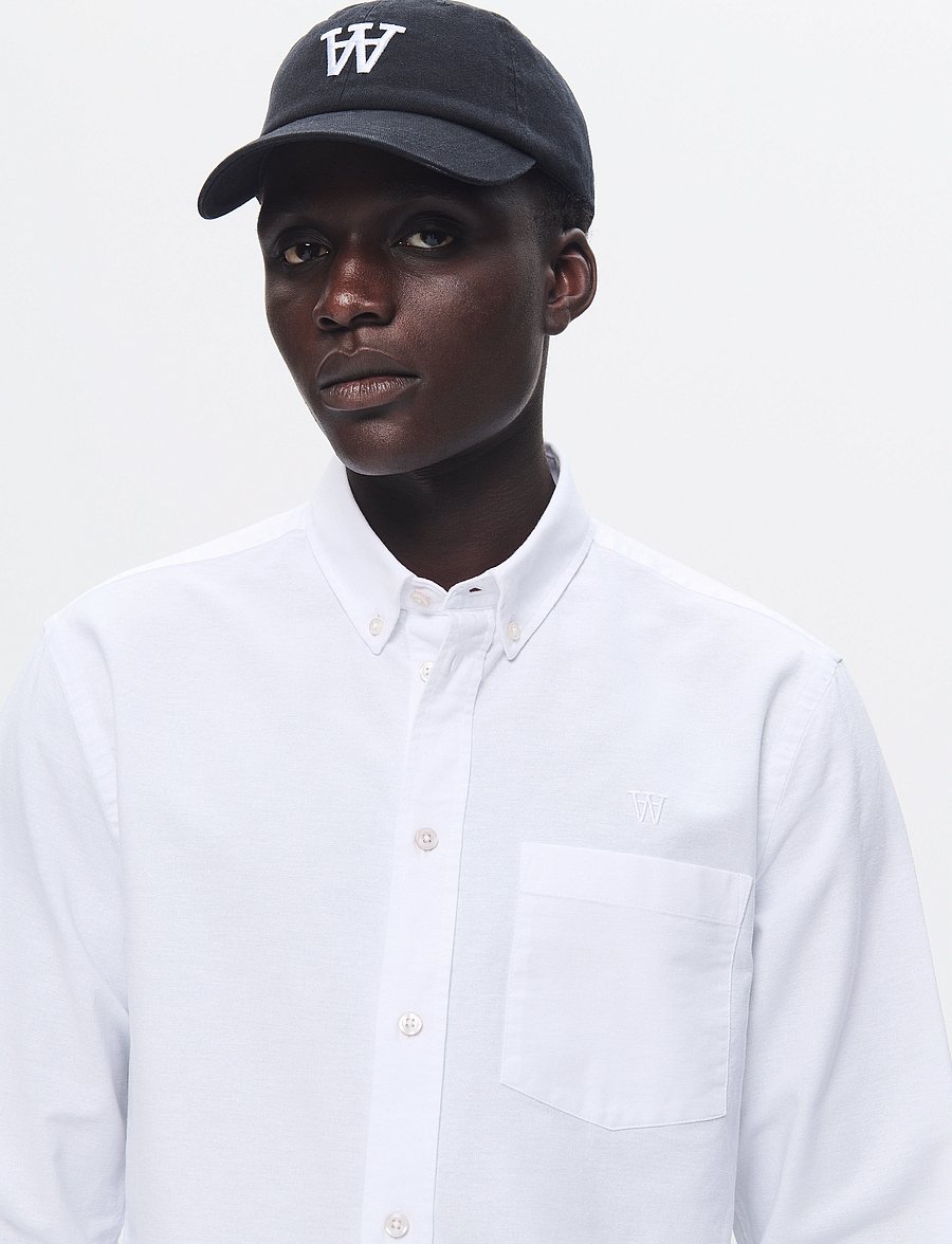 WOOD WOOD - WWAdam - randiga skjortor - bright white - 4