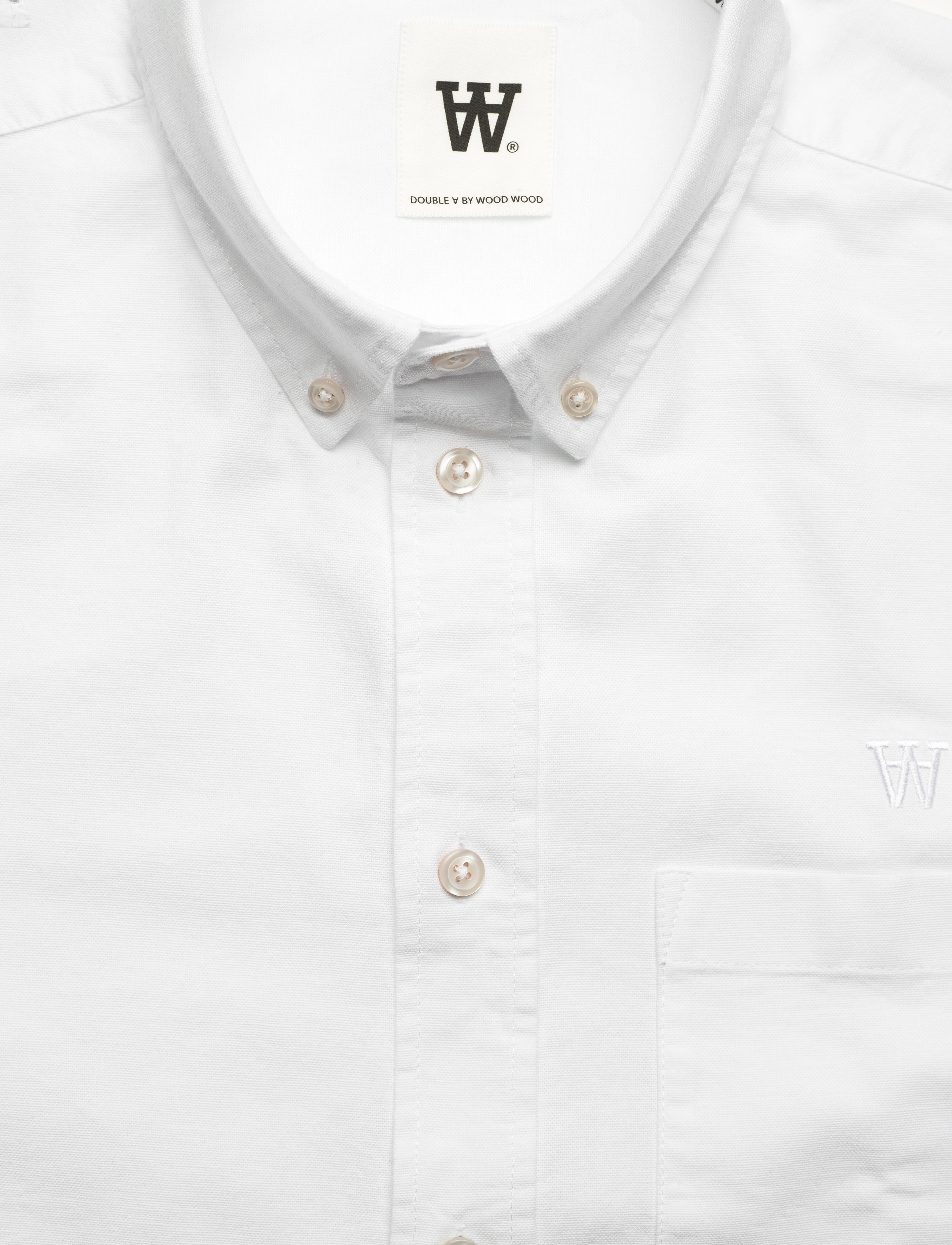 WOOD WOOD - WWAdam - randiga skjortor - bright white - 5