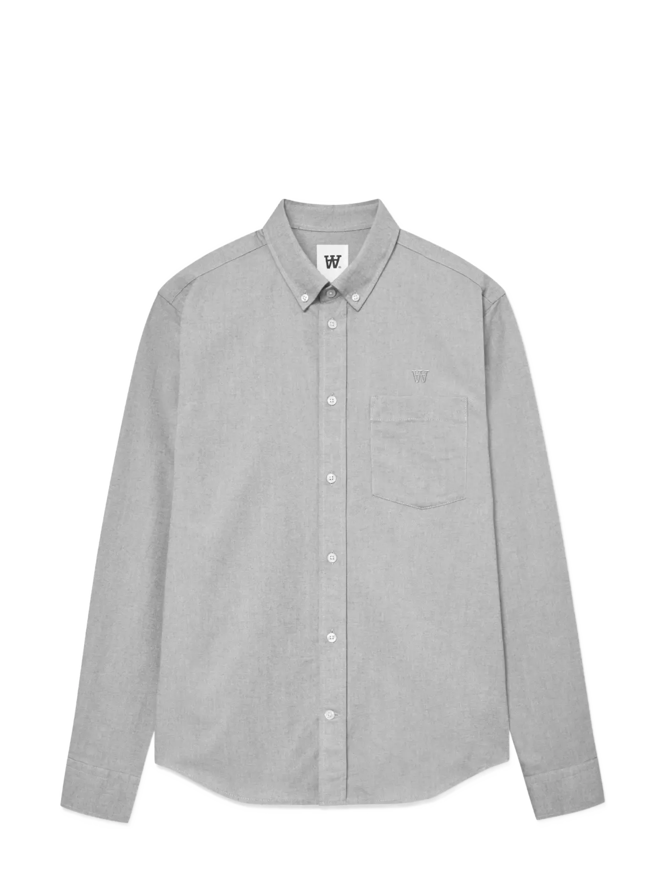 WOOD WOOD - WWAdam - gestreifte hemden - charcoal gray - 1