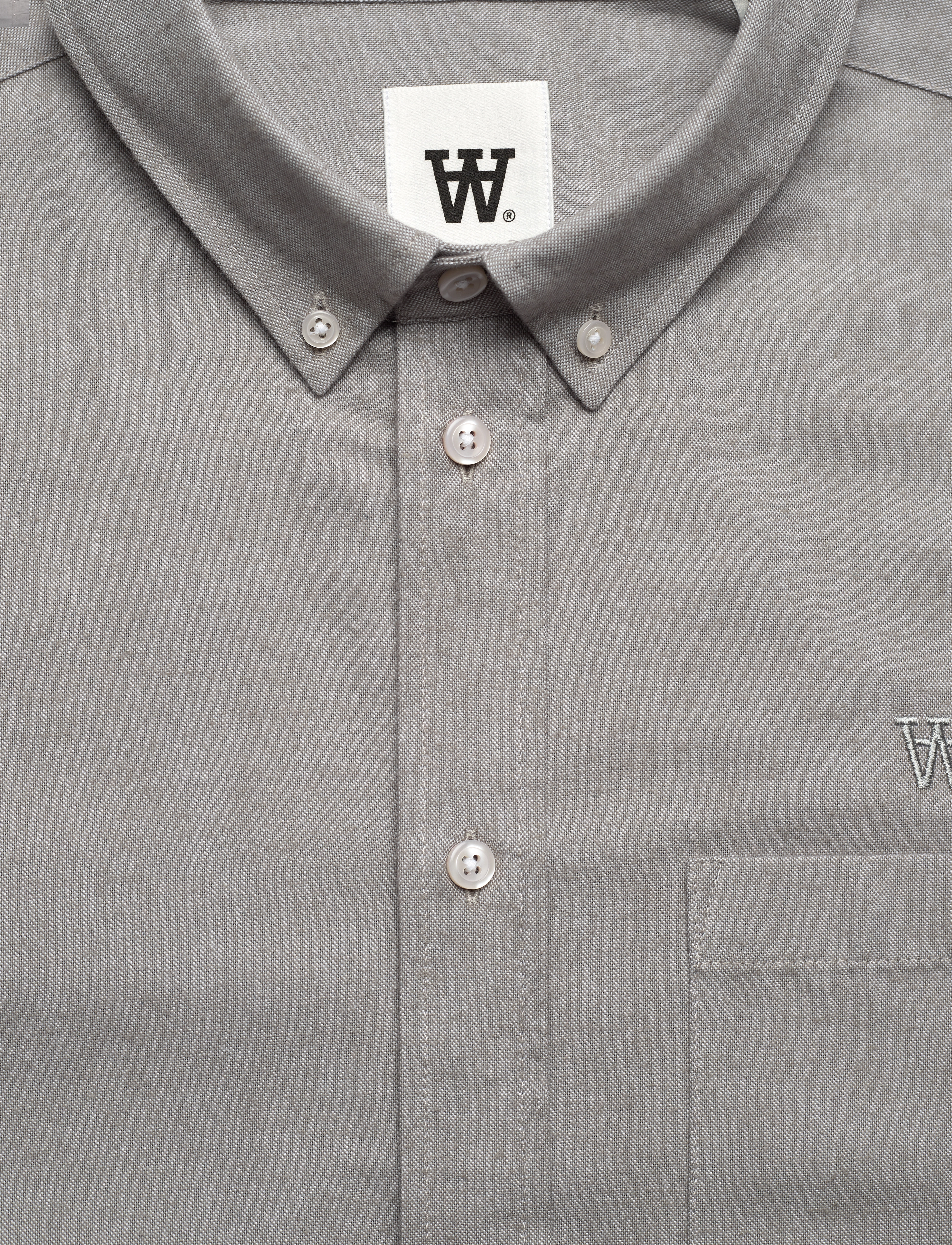 WOOD WOOD - WWAdam - gestreifte hemden - charcoal gray - 3