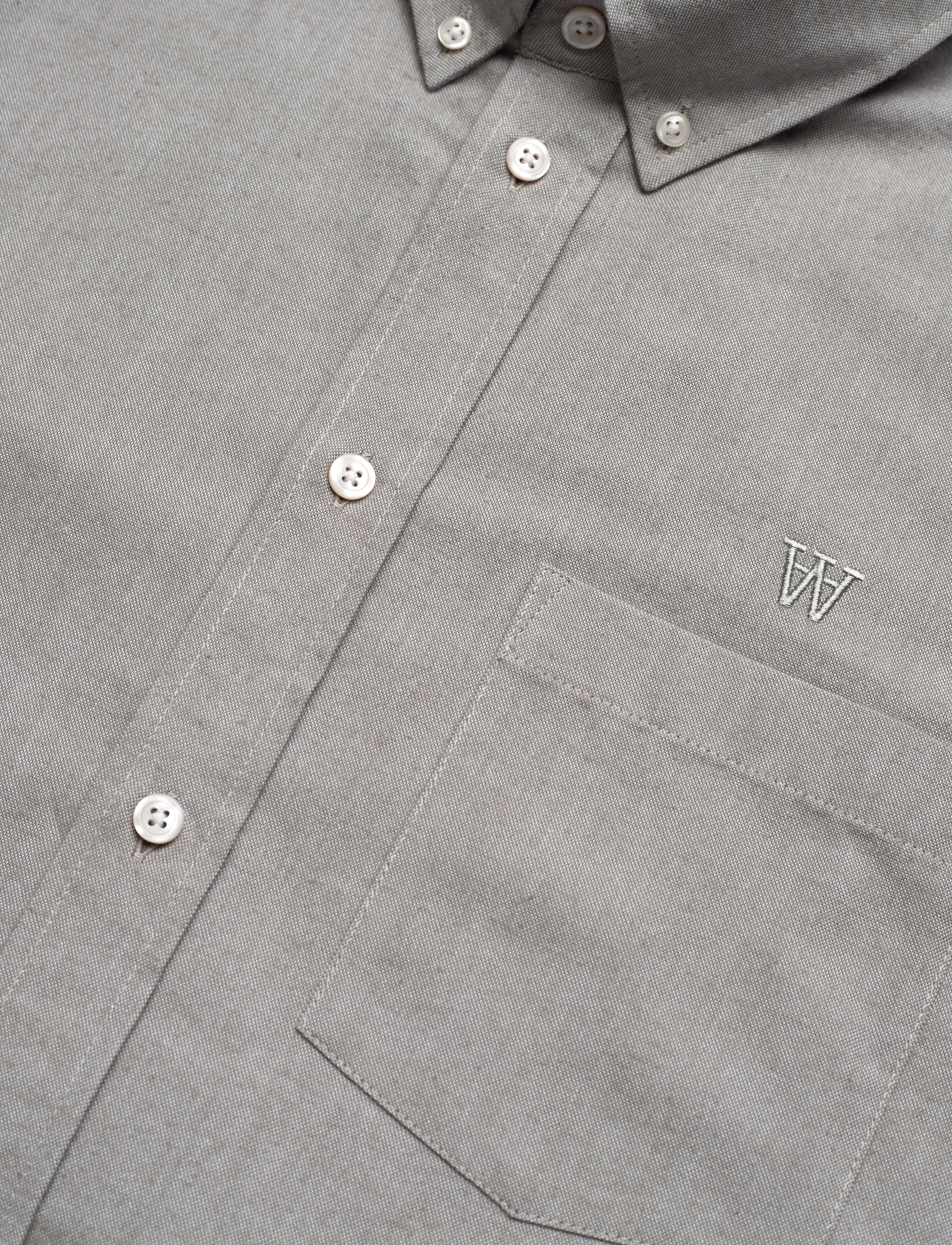 WOOD WOOD - WWAdam - gestreifte hemden - charcoal gray - 4