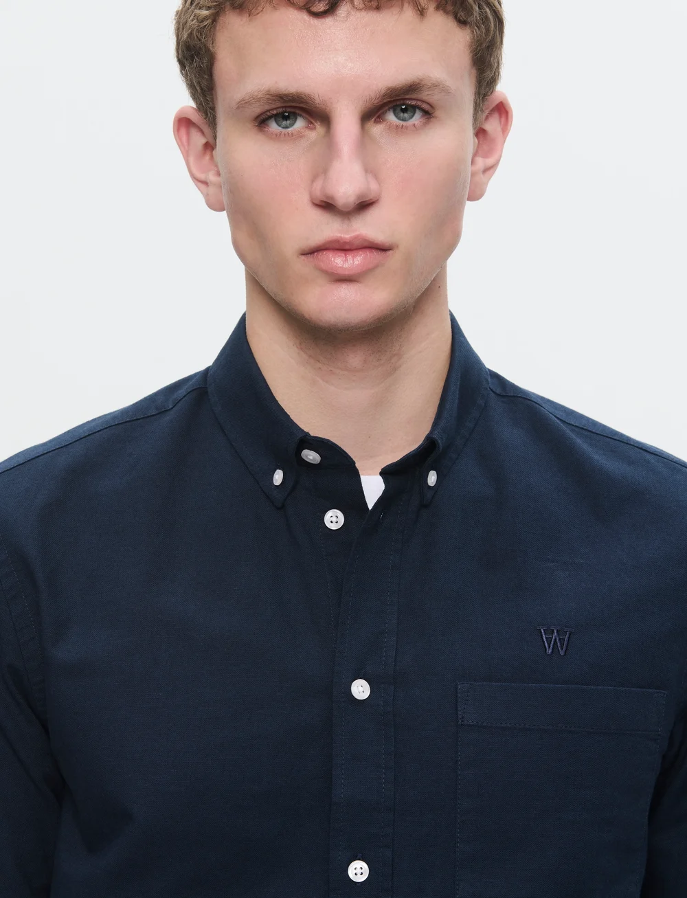 WOOD WOOD - WWAdam - stribede skjorter - outer space - 2