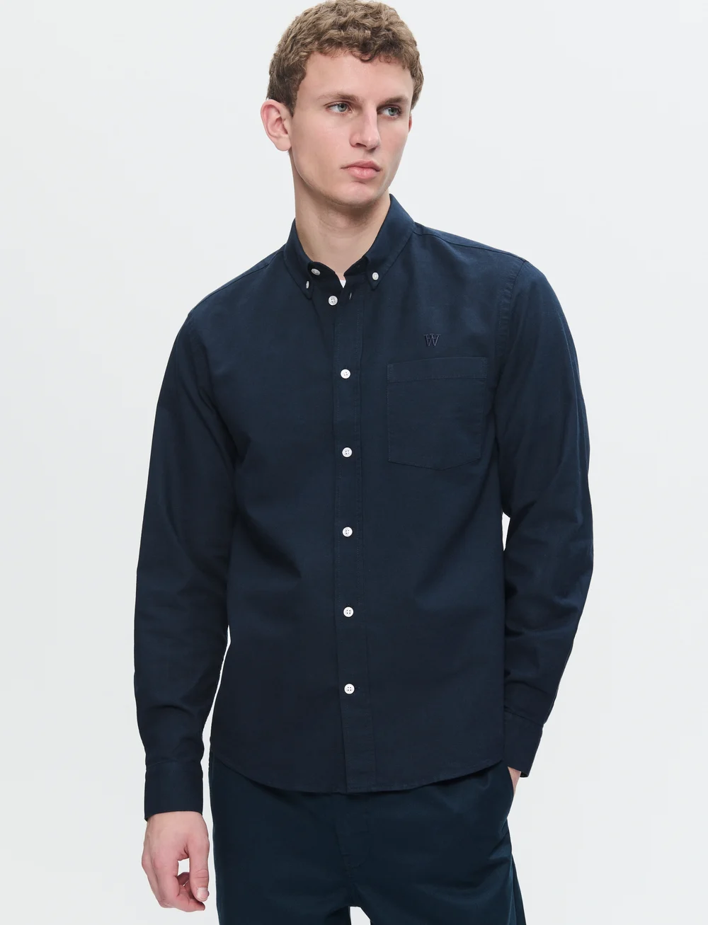 WOOD WOOD - WWAdam - stribede skjorter - outer space - 4