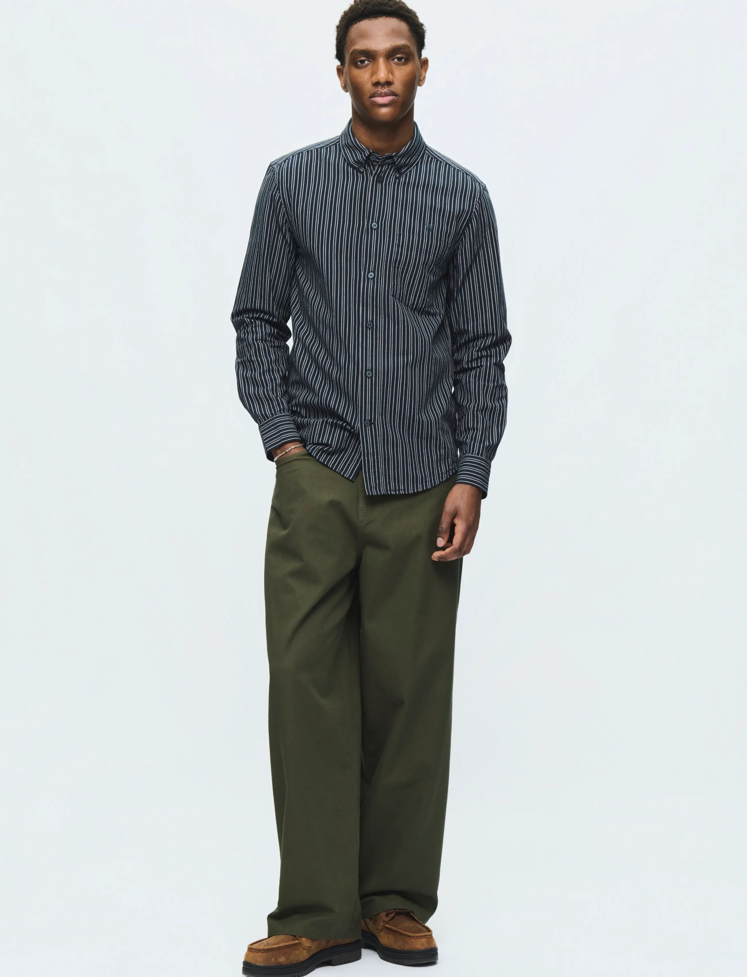 WOOD WOOD - WWAdam - striped shirts - salute stripe - 4