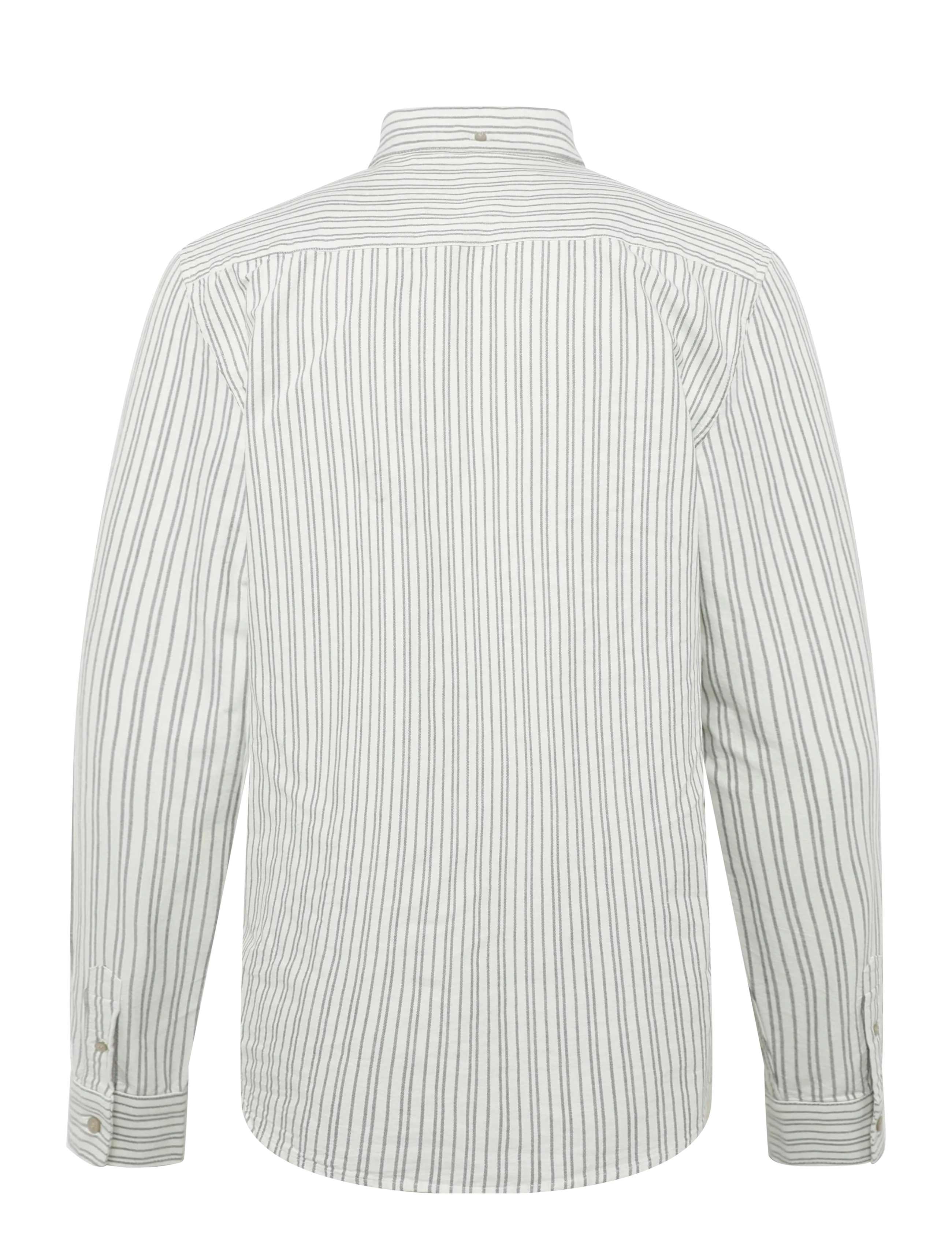 WOOD WOOD - WWAdam - randiga skjortor - silver birch stripe - 2