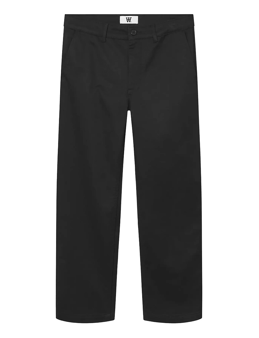 WOOD WOOD - WWSilas - casual byxor - black beauty - 1