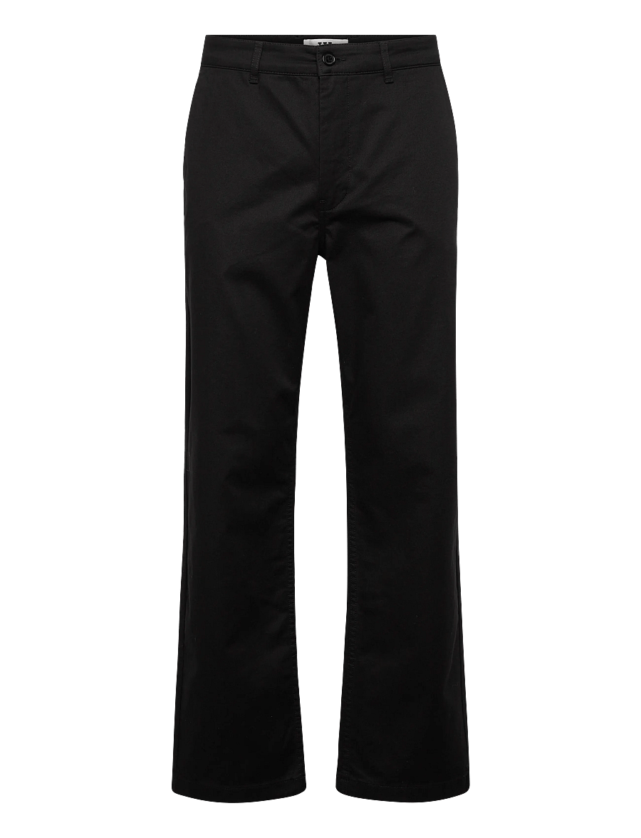 WOOD WOOD - WWSilas - casual byxor - black beauty - 1