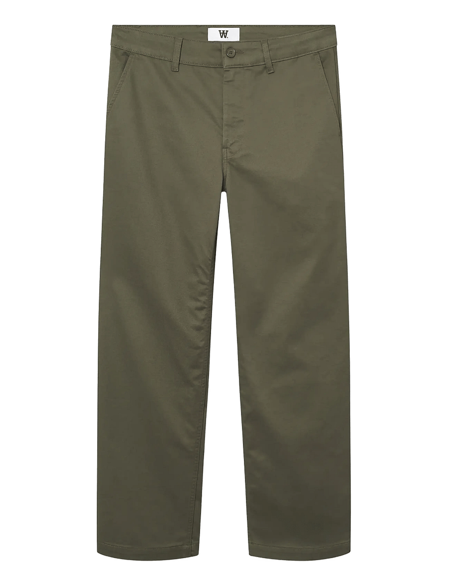 WOOD WOOD - WWSilas - casual bukser - grape leaf - 1