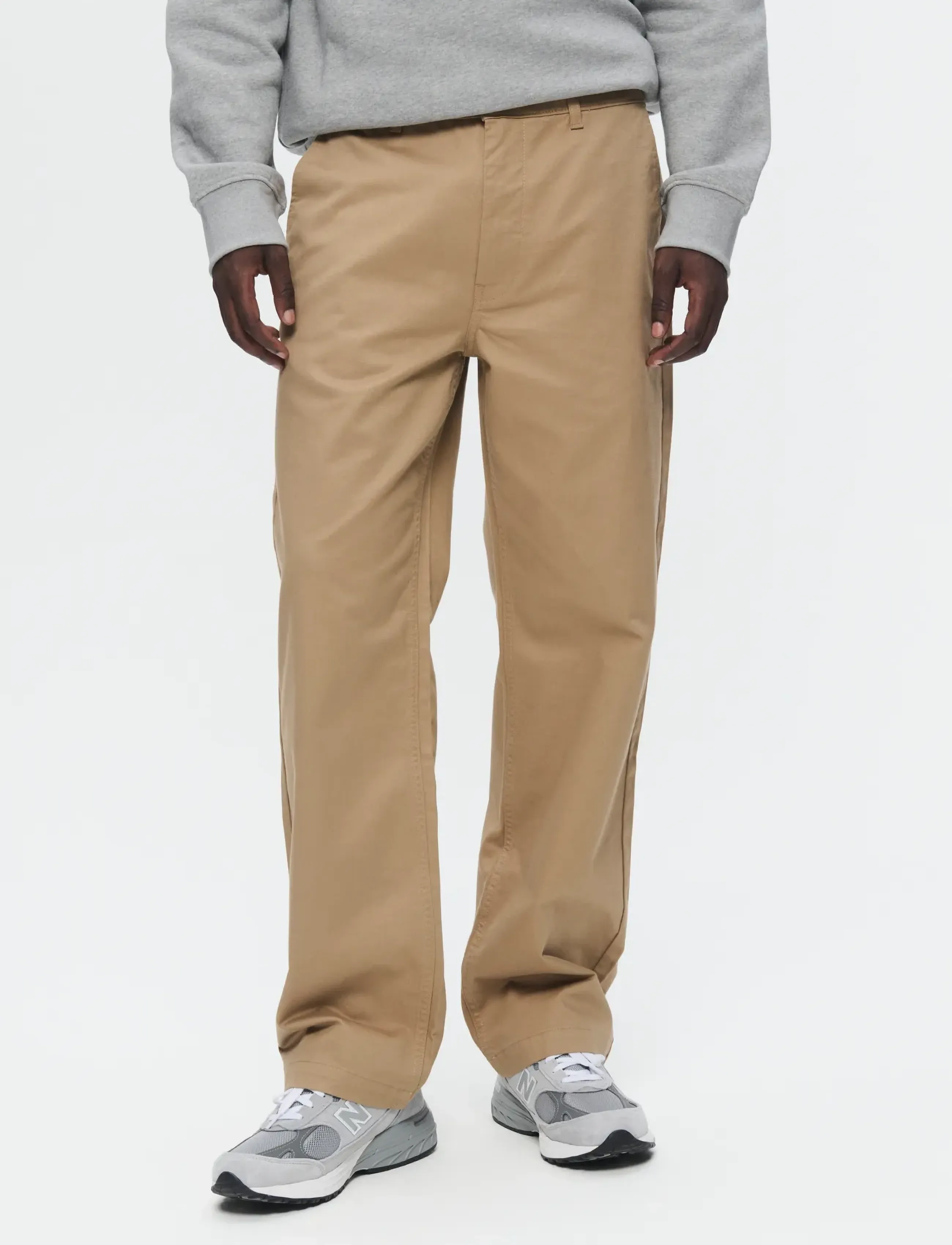 WOOD WOOD WWSilas - Hosen - PETRIFIED OAK / brown