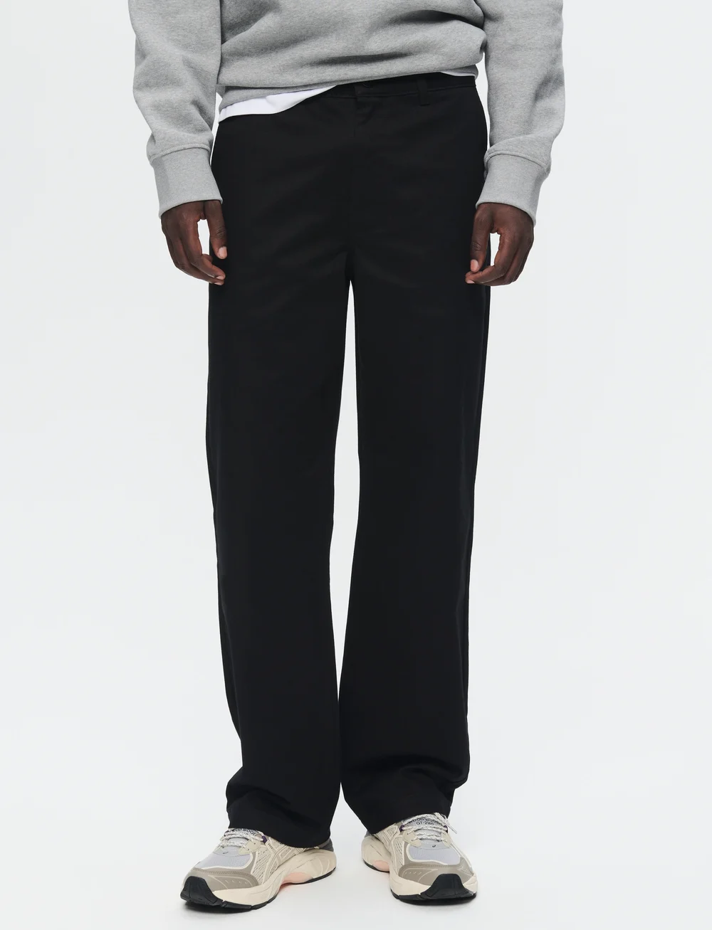 WOOD WOOD - WWSilas - pantalons décontractés - black beauty - 4