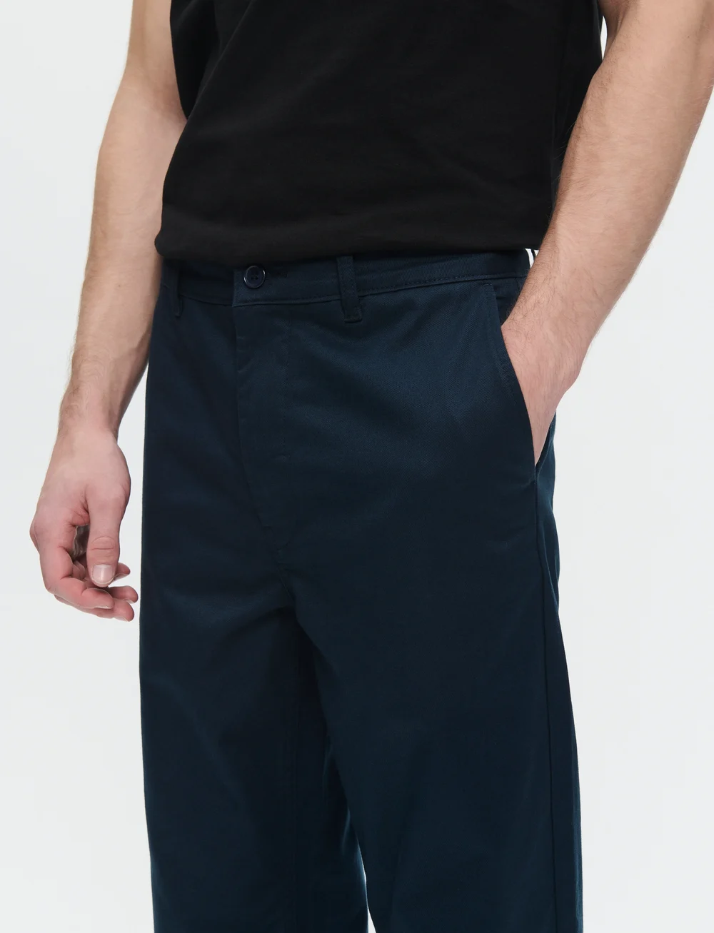 WOOD WOOD - WWSilas - casual bukser - outer space - 0