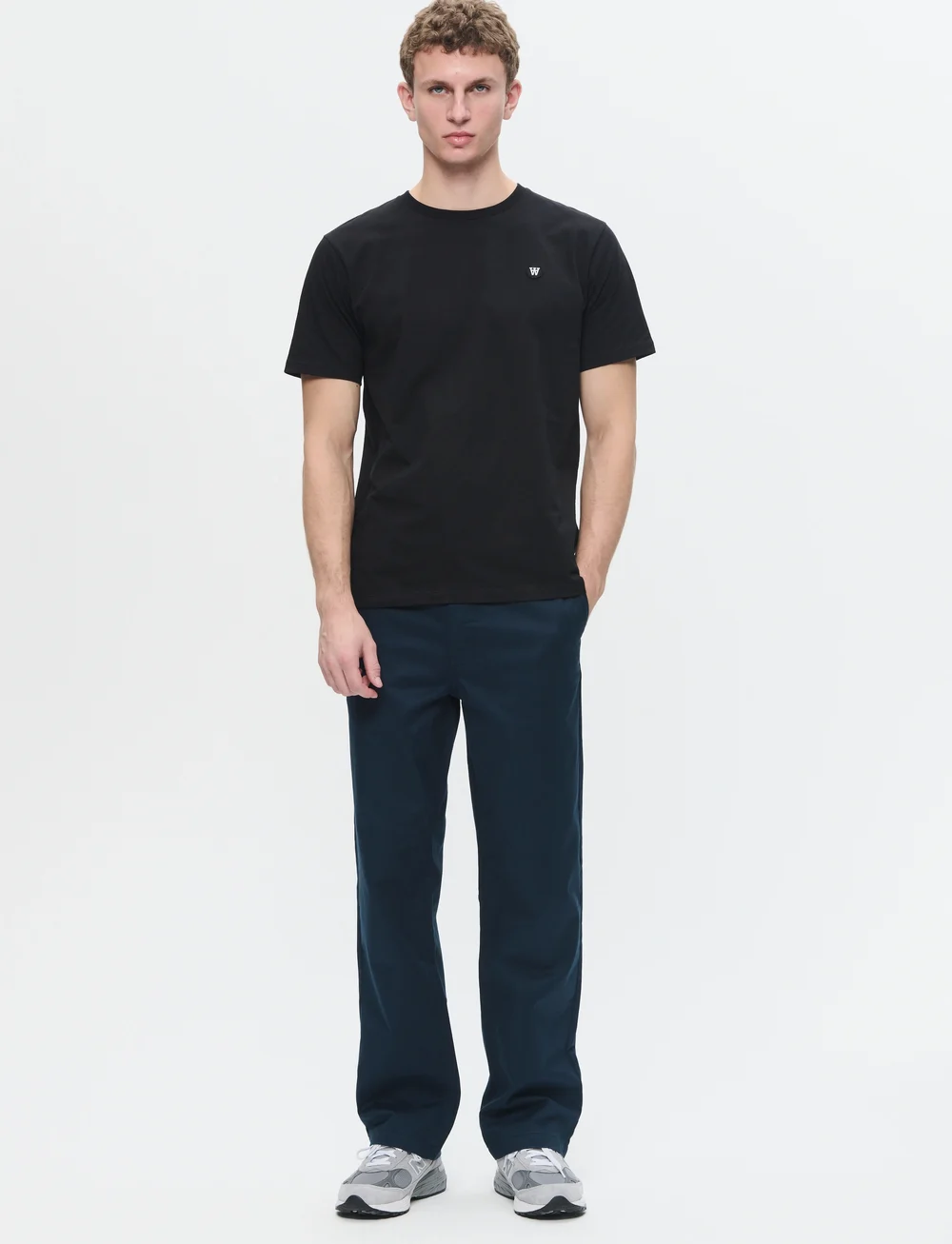 WOOD WOOD - WWSilas - casual bukser - outer space - 3