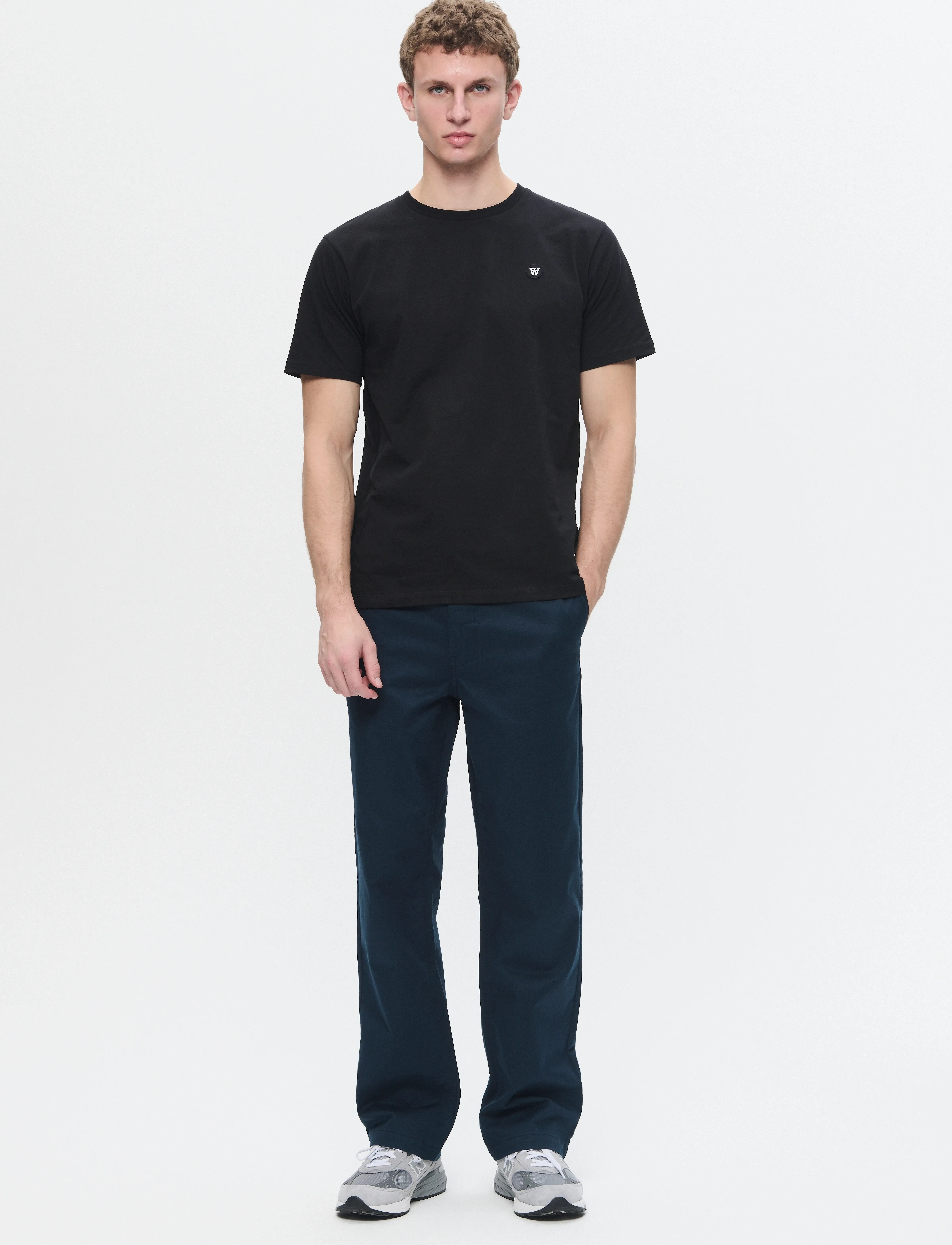 WOOD WOOD - WWSilas - casual trousers - outer space - 3