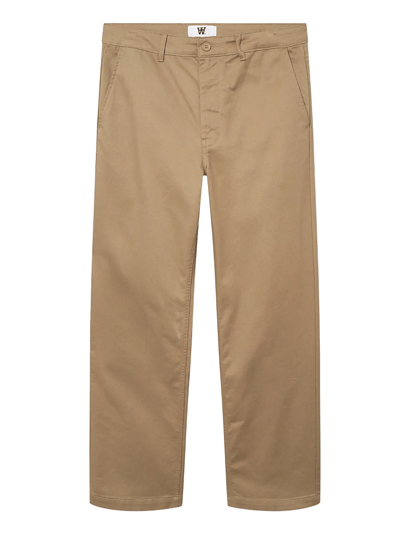 WOOD WOOD - WWSilas - casual bukser - petrified oak - 1