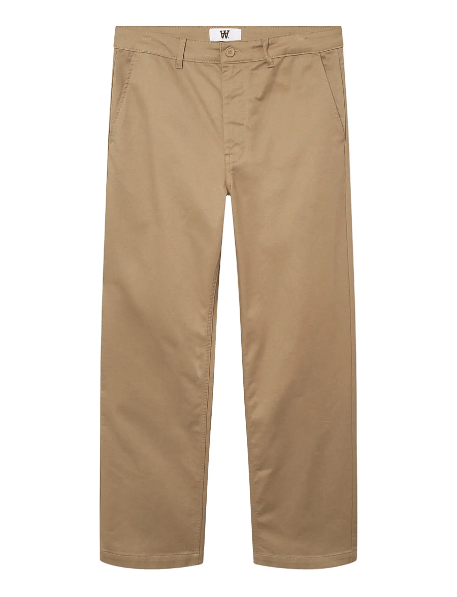 WOOD WOOD - WWSilas - casual trousers - petrified oak - 1