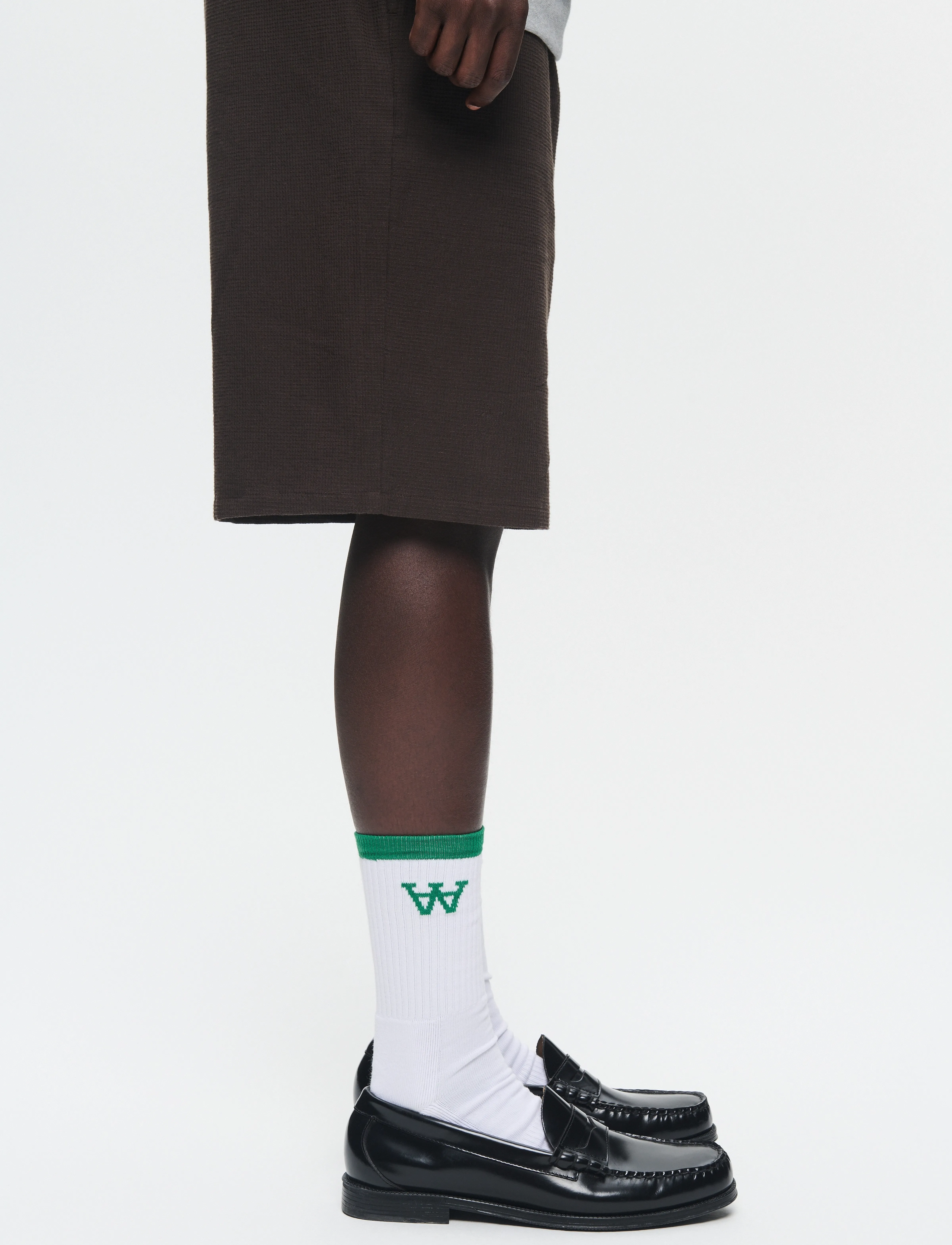 WOOD WOOD - WWCon tennis socks - sokker - verdant green - 3