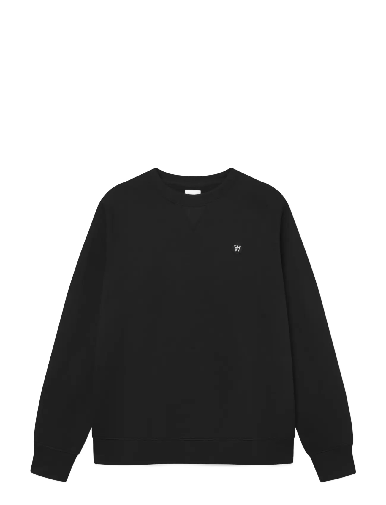 WOOD WOOD Wwtye, XXL, Black, Sweatshirts & Hættetrøjer > Sweatshirts, Herre