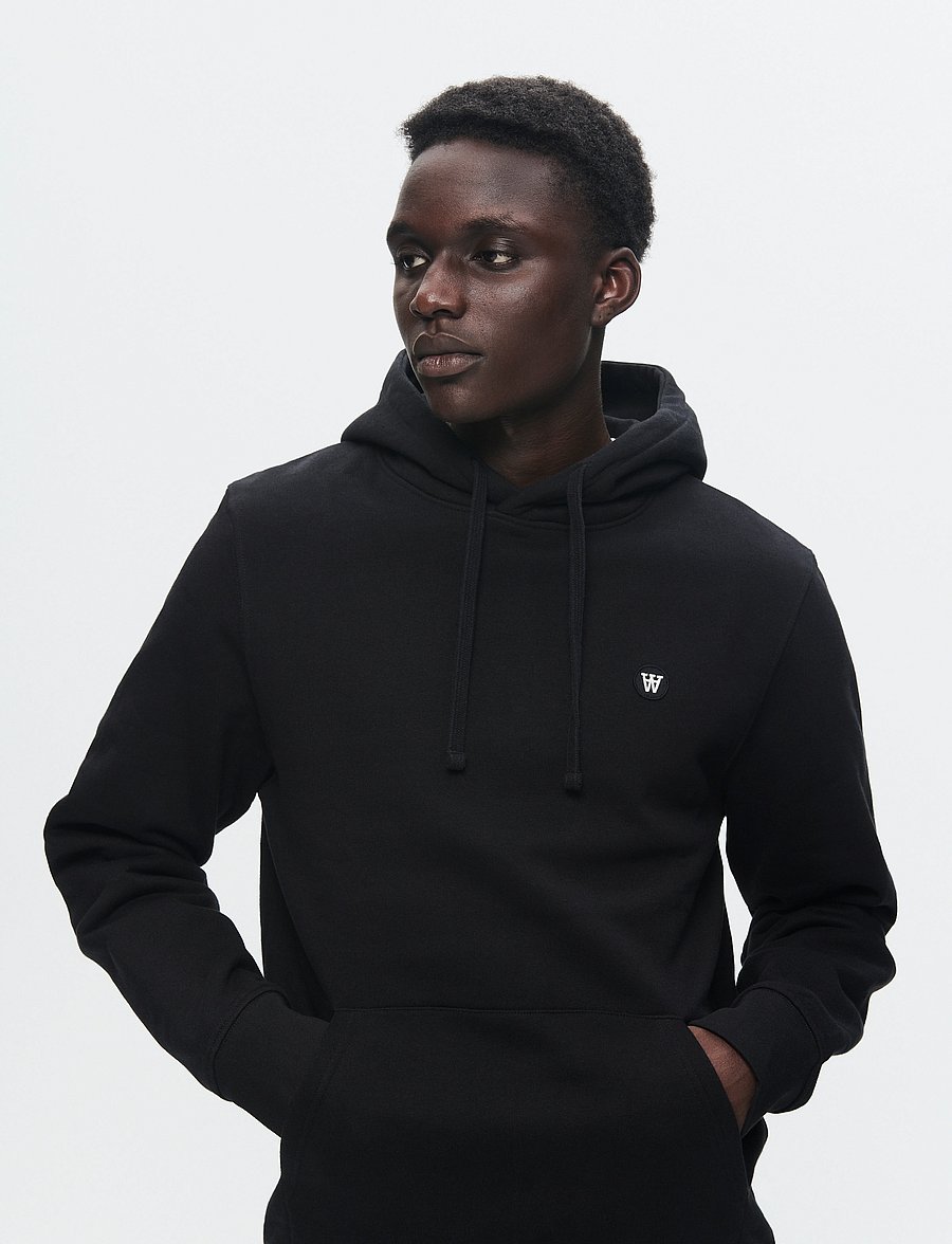 WOOD WOOD - WWAsh - hoodies - black - 2