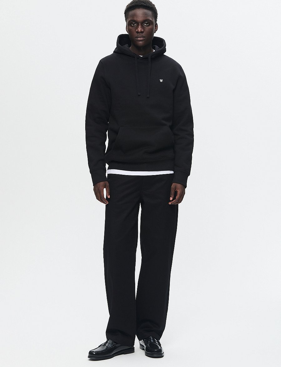 WOOD WOOD - WWAsh - hoodies - black - 3
