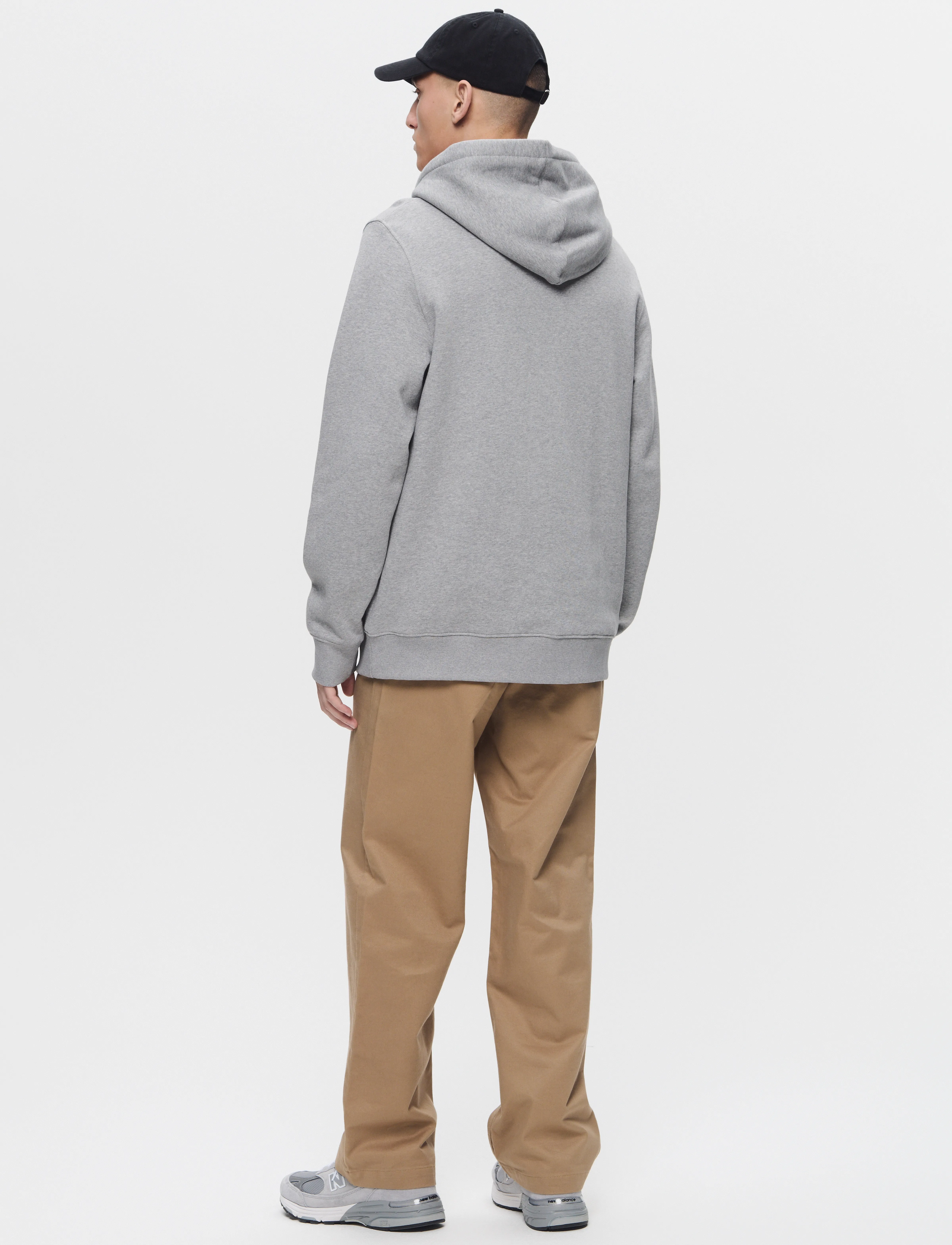 WOOD WOOD - WWAsh - kapuzenpullover - light melange grey - 3