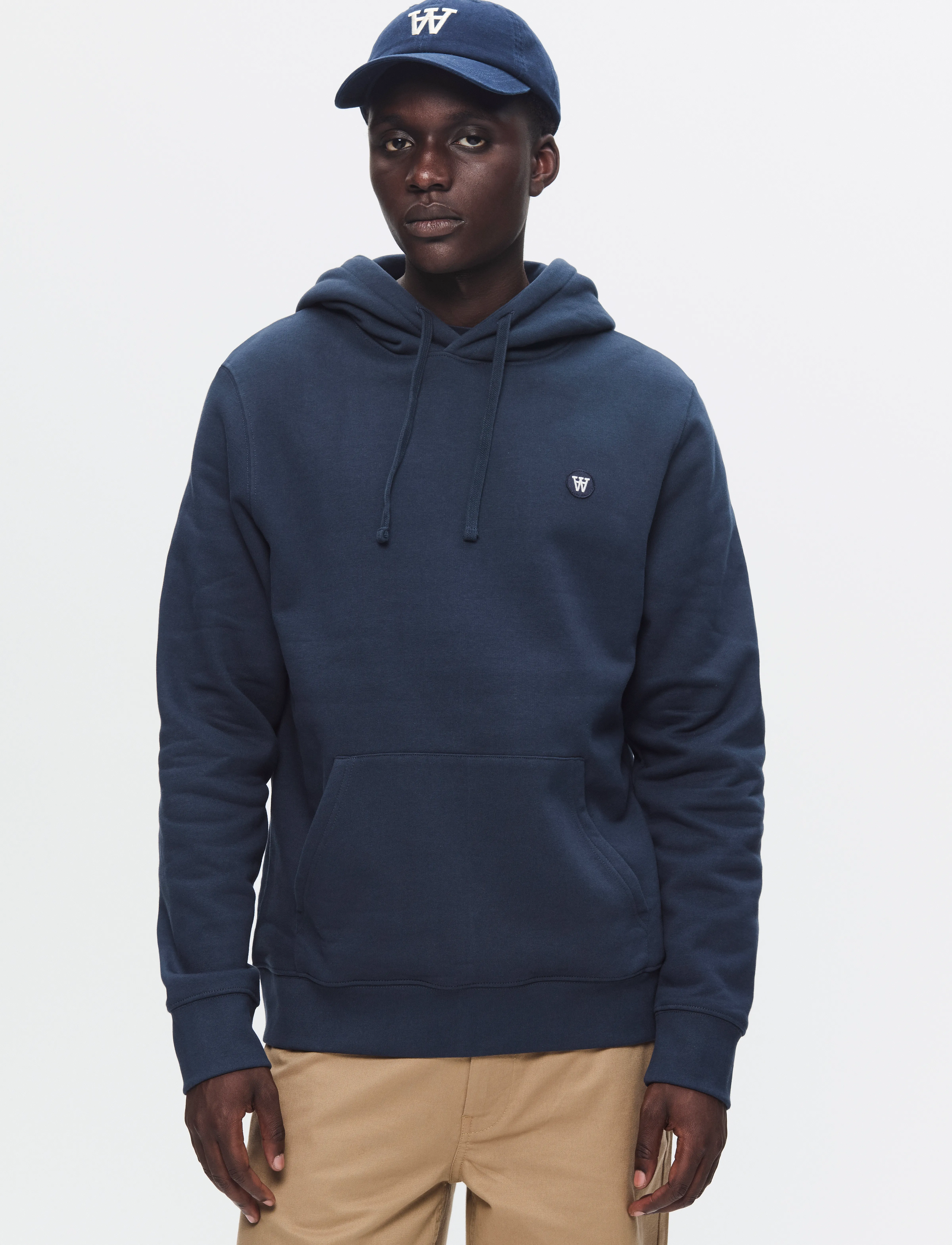 WOOD Wwash, XL, Sweatshirts & Hoodies, Marineblau - Männerswear