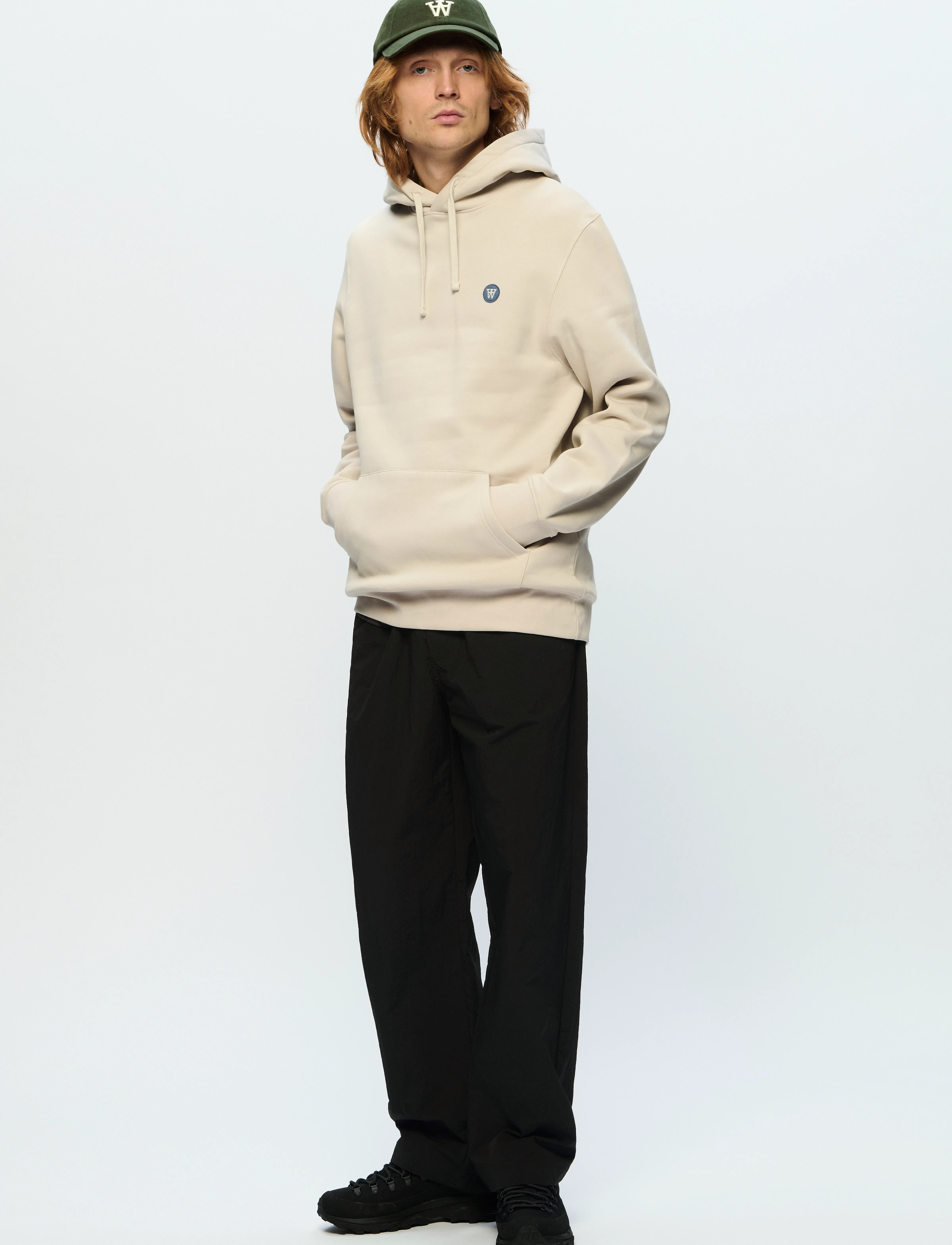 WOOD WOOD - WWAsh - hoodies - silver gray - 2