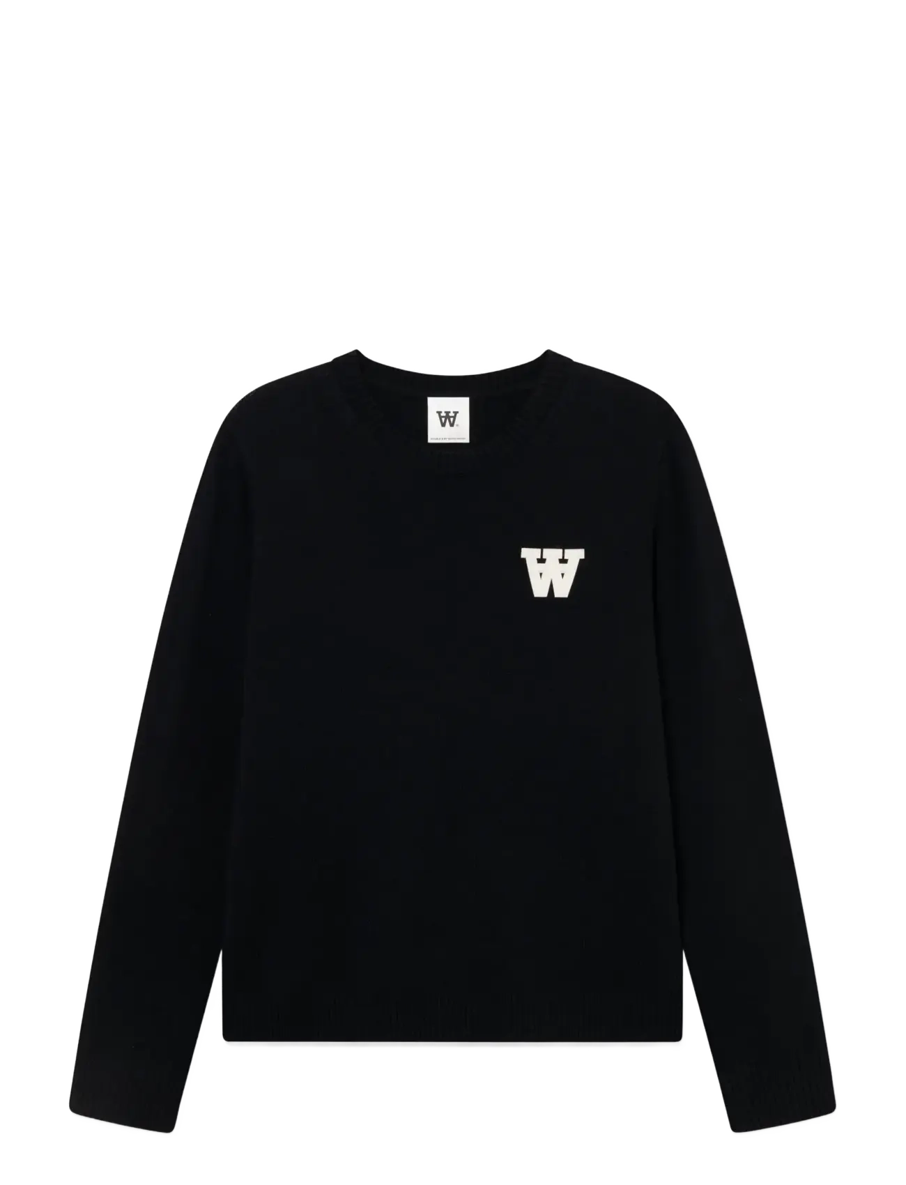 WOOD WOOD WWTay L - Knitwear - BLACK / black