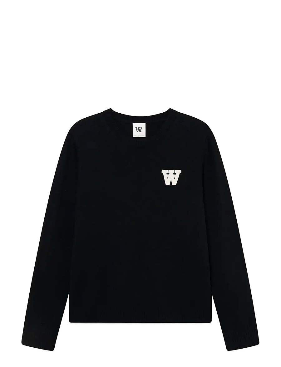 WOOD WOOD - WWTay L - round necks - black - 1