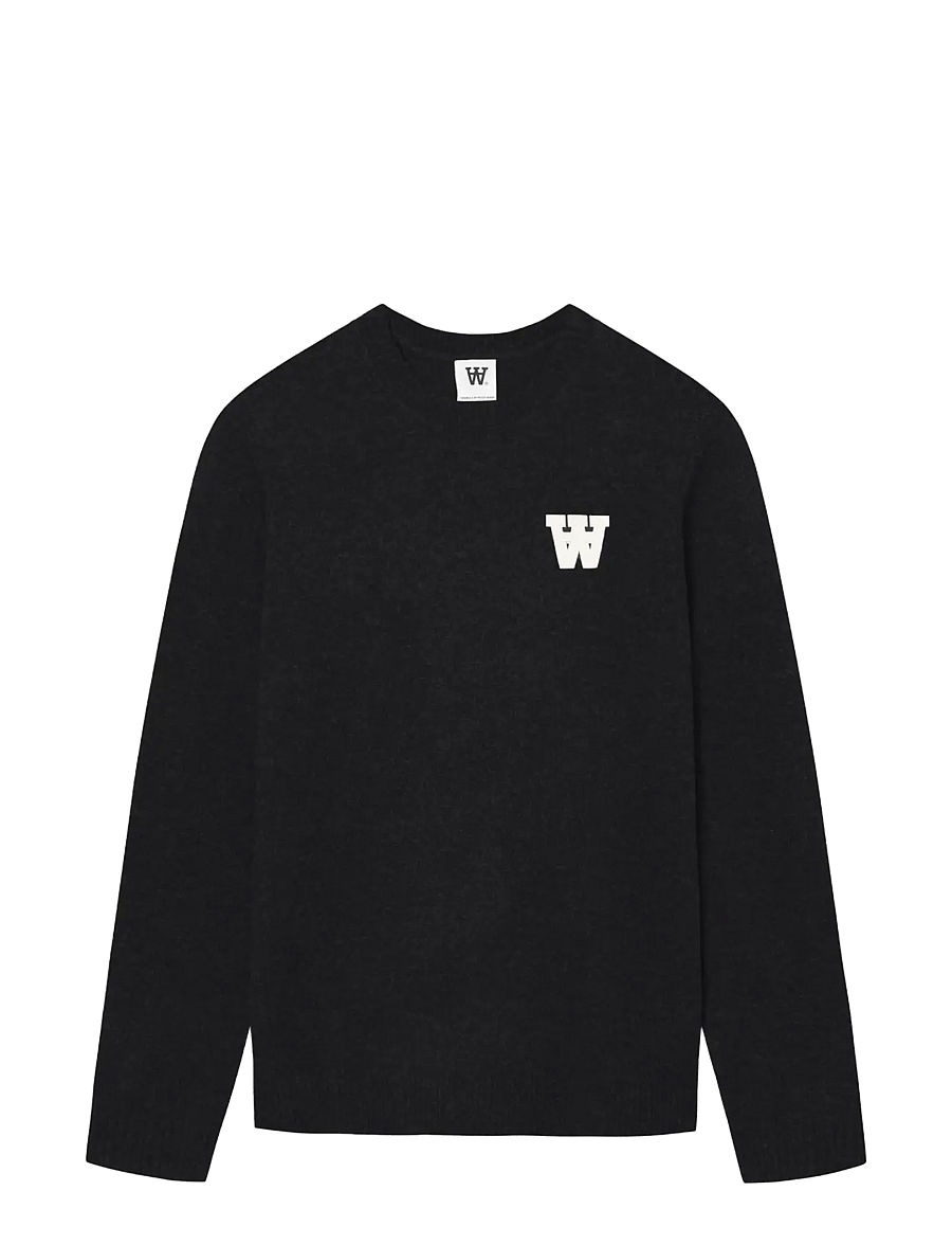 WOOD WOOD - WWTay L - rund hals - black beauty - 1