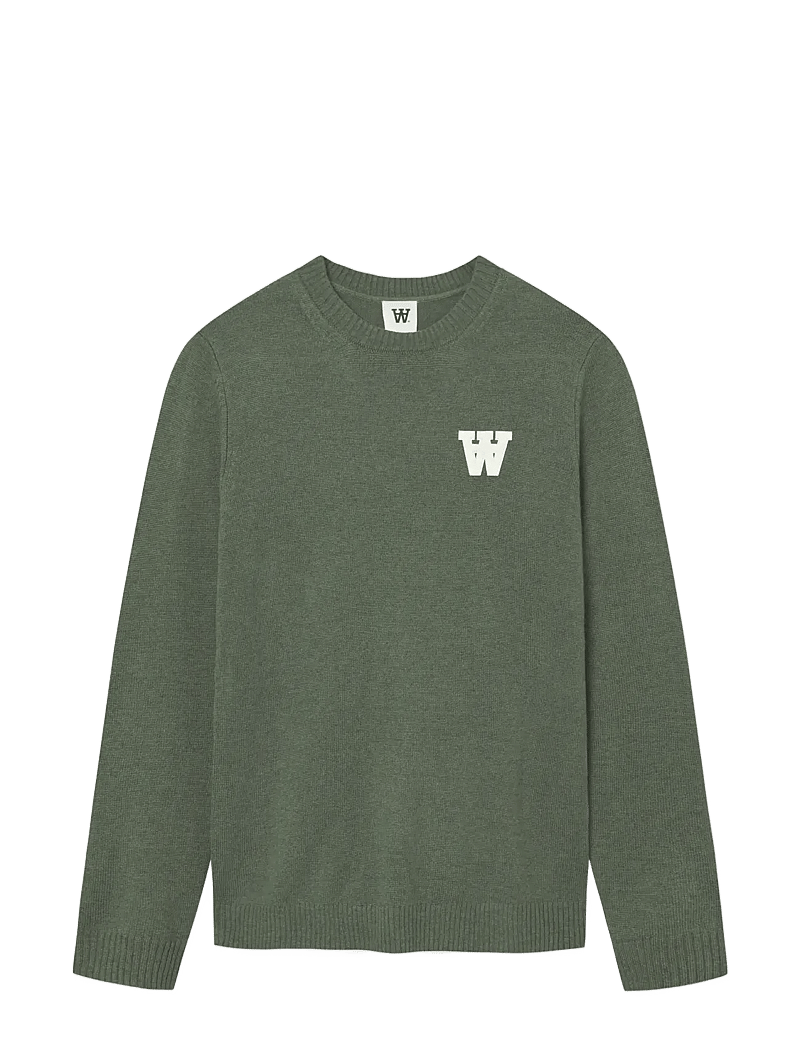 WOOD WOOD - WWTay L - rund hals - grape leaf - 0