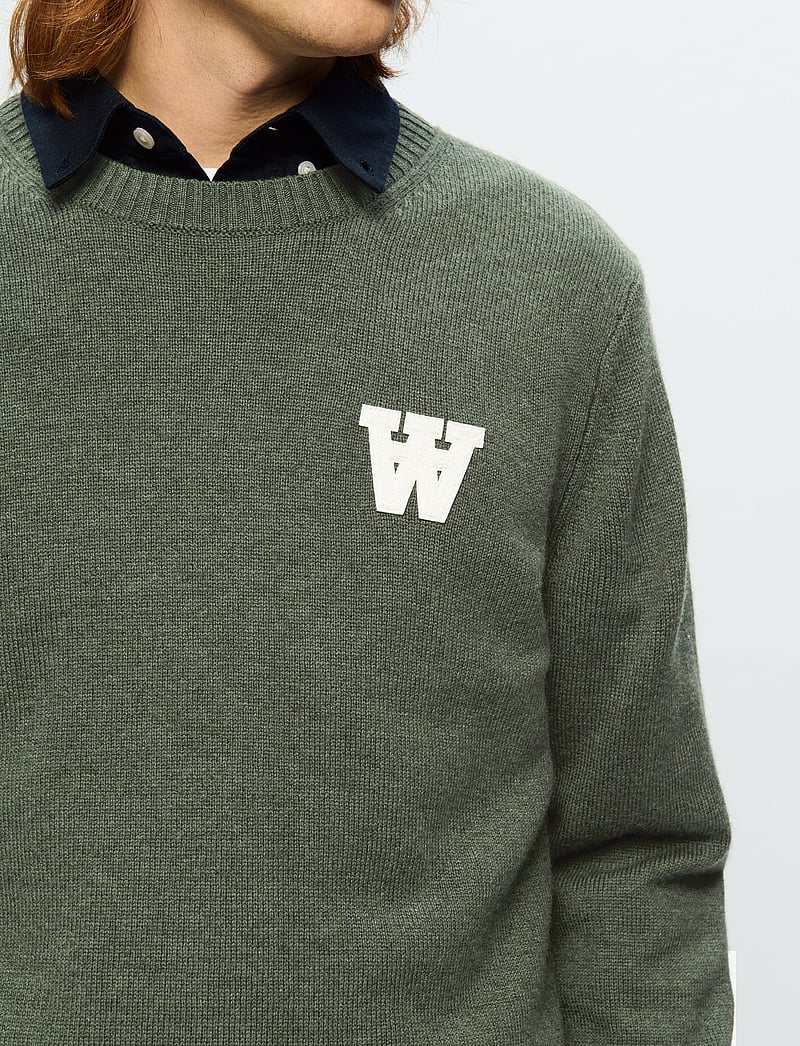 WOOD WOOD - WWTay L - rund hals - grape leaf - 3