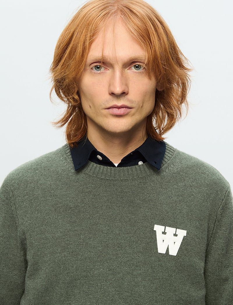 WOOD WOOD - WWTay L - rund hals - grape leaf - 4